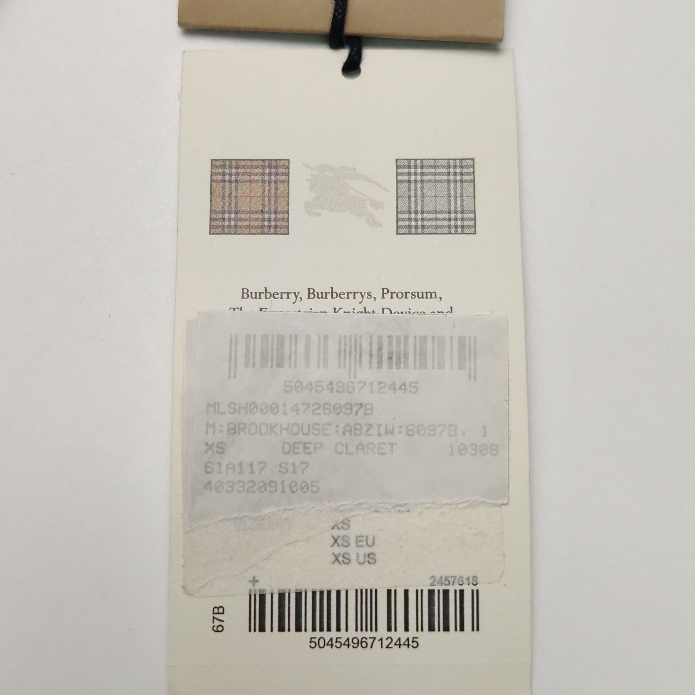 Burberry Burberry Men xs Button Ups Size US XS / EU 42 / 0 - 12 Thumbnail