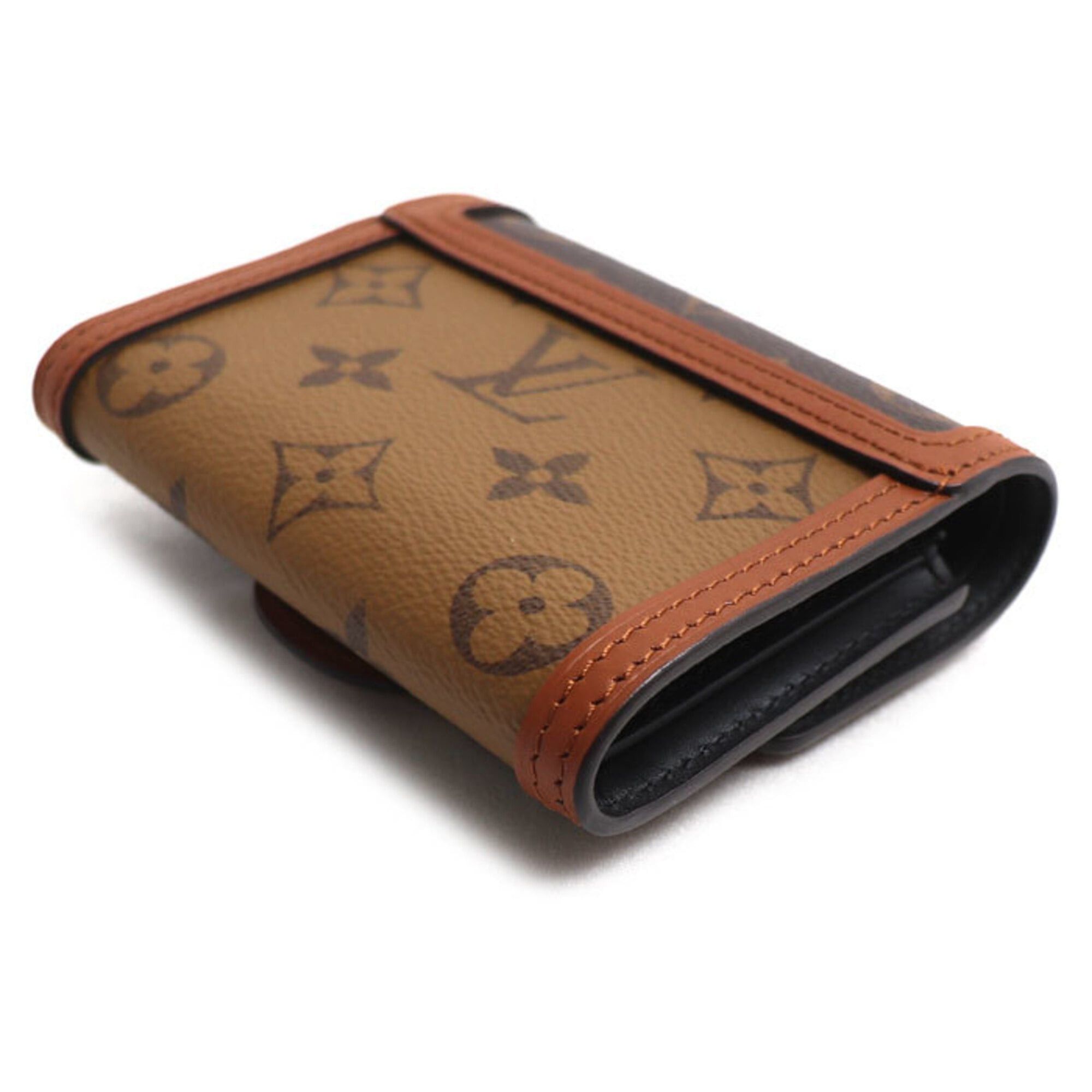Louis Vuitton Louis Vuitton Portefeuille Dauphine Compact Tri-fold Wallet Monogram Reverse Brown M68725 IC Women's Size ONE SIZE - 2 Thumbnail
