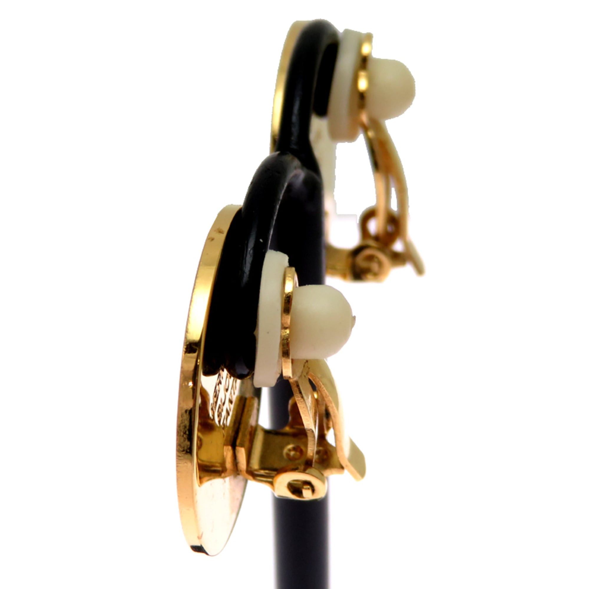 Hermes Hermes Sellier Women's Earrings GP Size ONE SIZE - 2 Thumbnail