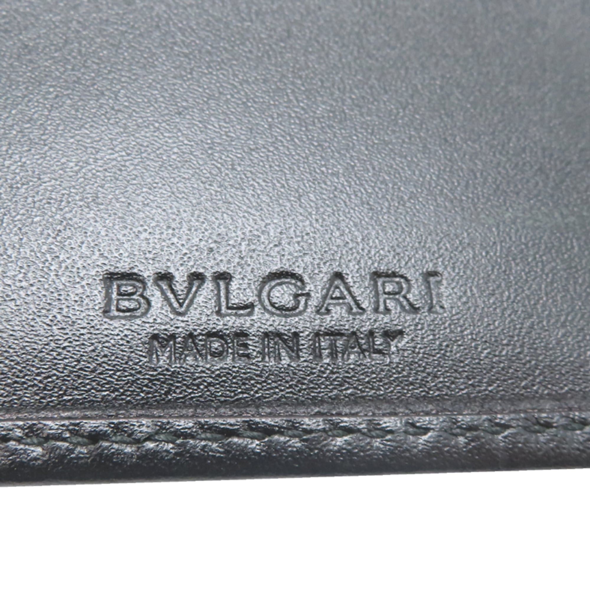Bvlgari Bvlgari Weekend Bi-fold Wallet, Women's/Men's Long 32582, Gray Size ONE SIZE - 8 Thumbnail