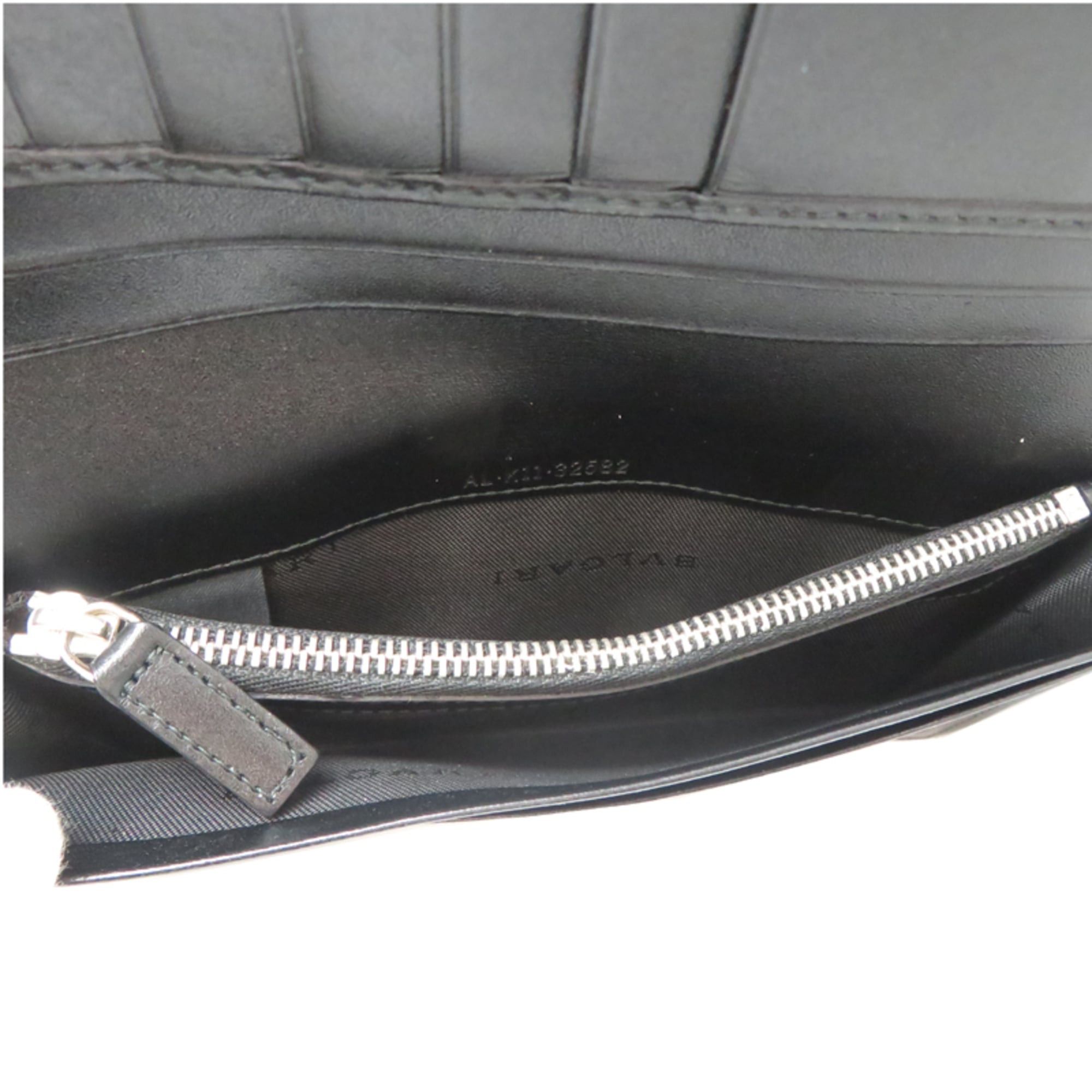 Bvlgari Bvlgari Weekend Bi-fold Wallet, Women's/Men's Long 32582, Gray Size ONE SIZE - 6 Thumbnail
