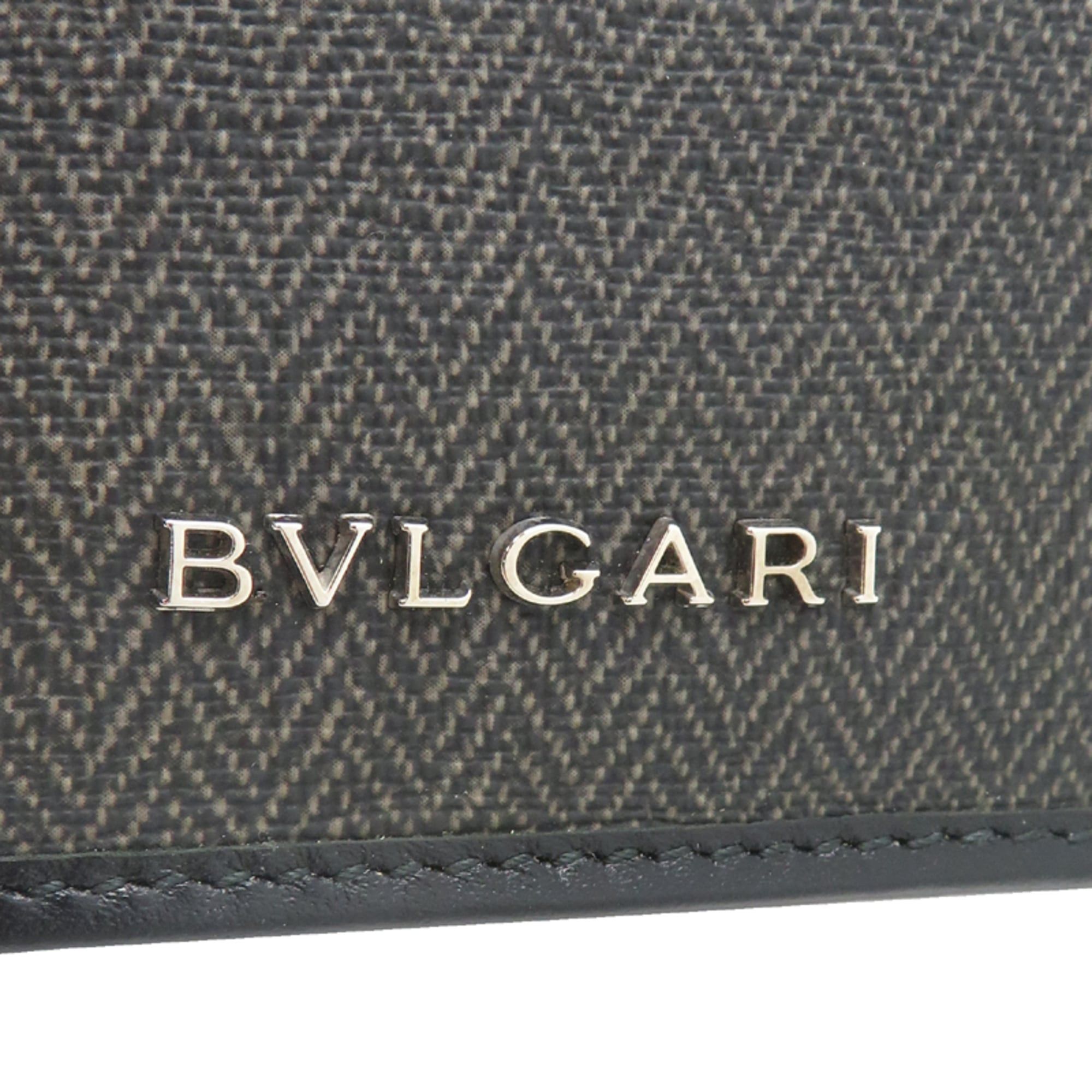 Bvlgari Bvlgari Weekend Bi-fold Wallet, Women's/Men's Long 32582, Gray Size ONE SIZE - 10 Thumbnail