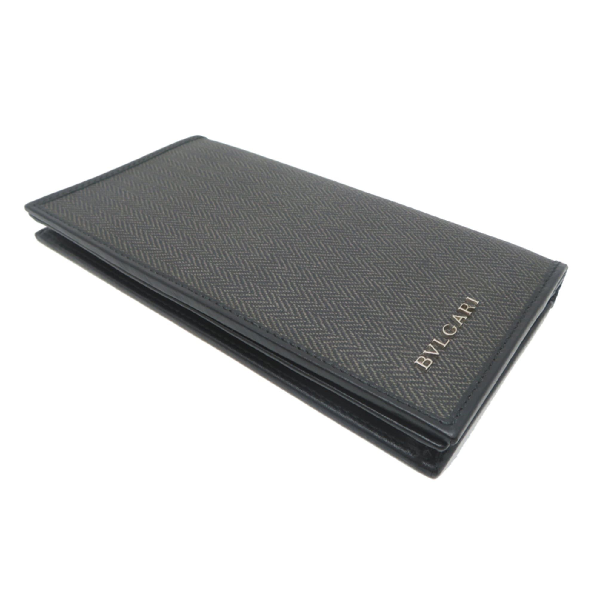 Bvlgari Bvlgari Weekend Bi-fold Wallet, Women's/Men's Long 32582, Gray Size ONE SIZE - 3 Thumbnail