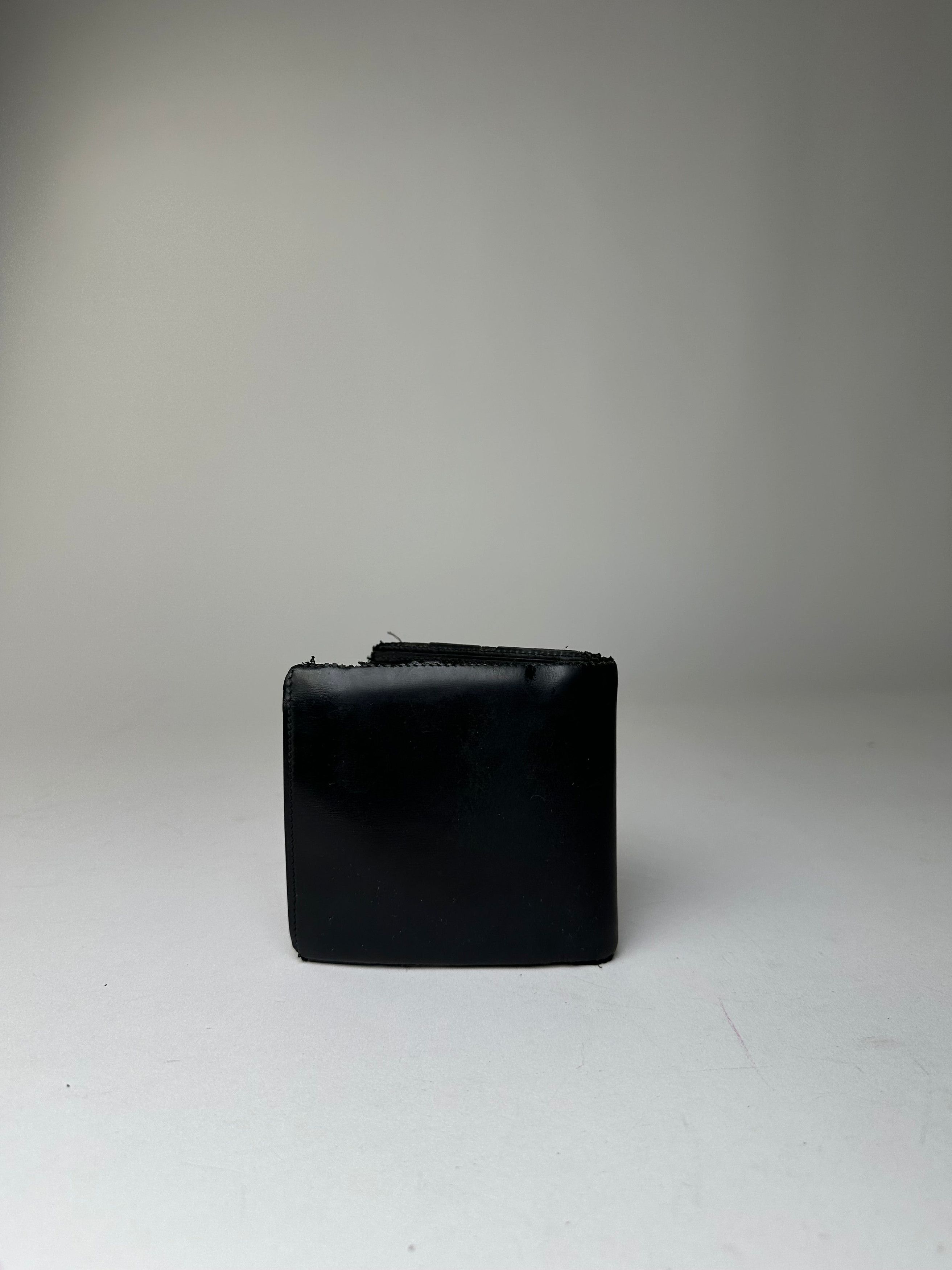 Cartier Vintage Leather Bifold Wallet Black Size ONE SIZE - 11 Thumbnail