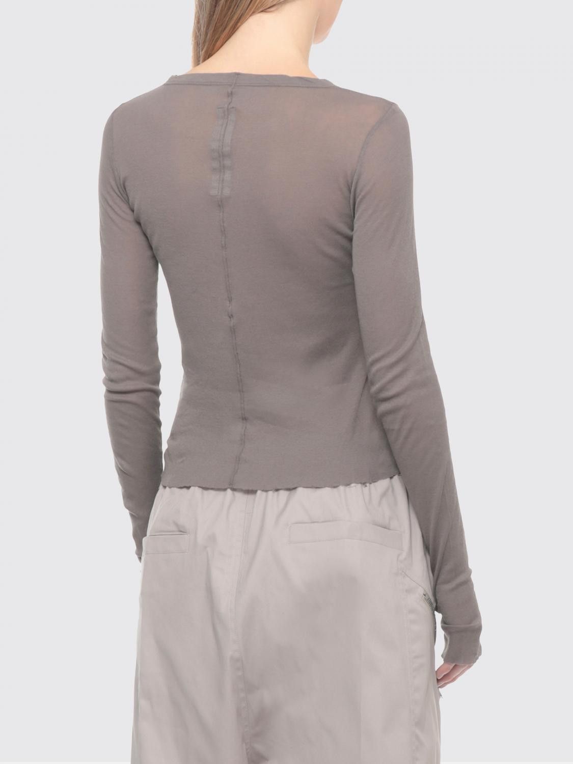 Rick Owens Rick Owens Sweater Woman Grey Size S / US 4 / IT 40 - 3 Thumbnail