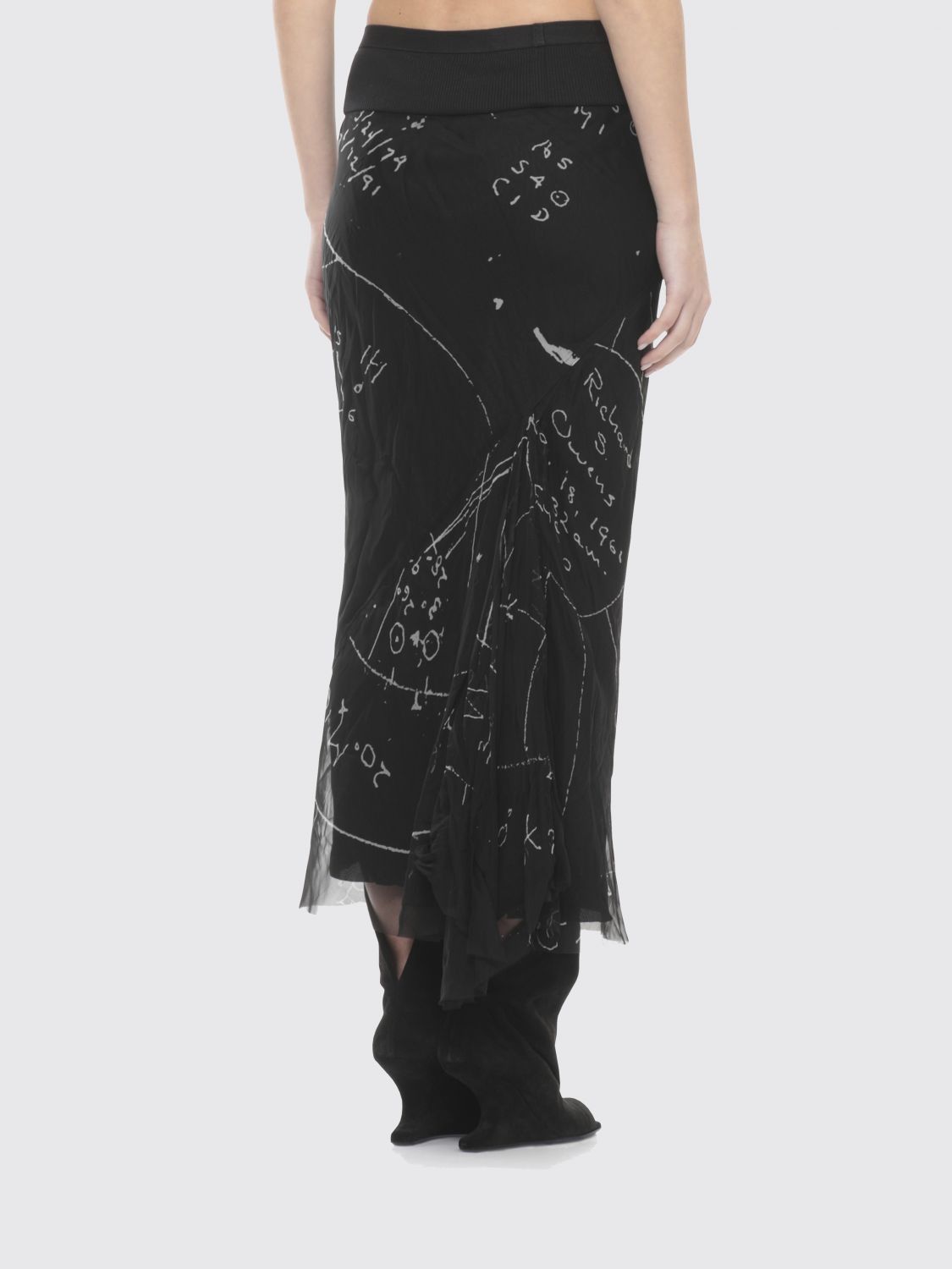 Rick Owens Rick Owens Skirt Woman White Size 28" / US 6 / IT 42 - 3 Thumbnail
