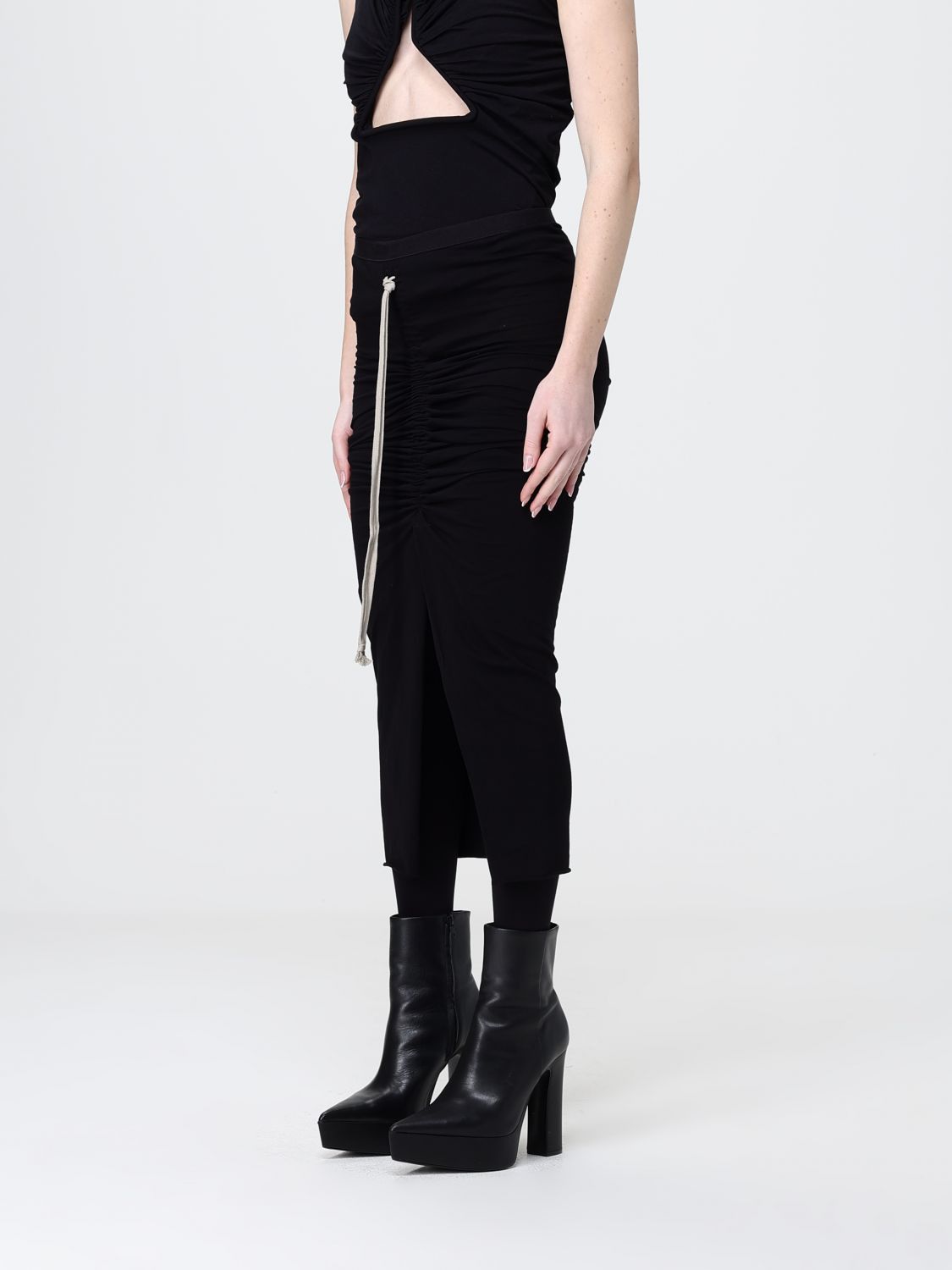 Rick Owens Rick Owens Skirt Woman Black Size 30" / US 8 / IT 44 - 4 Thumbnail