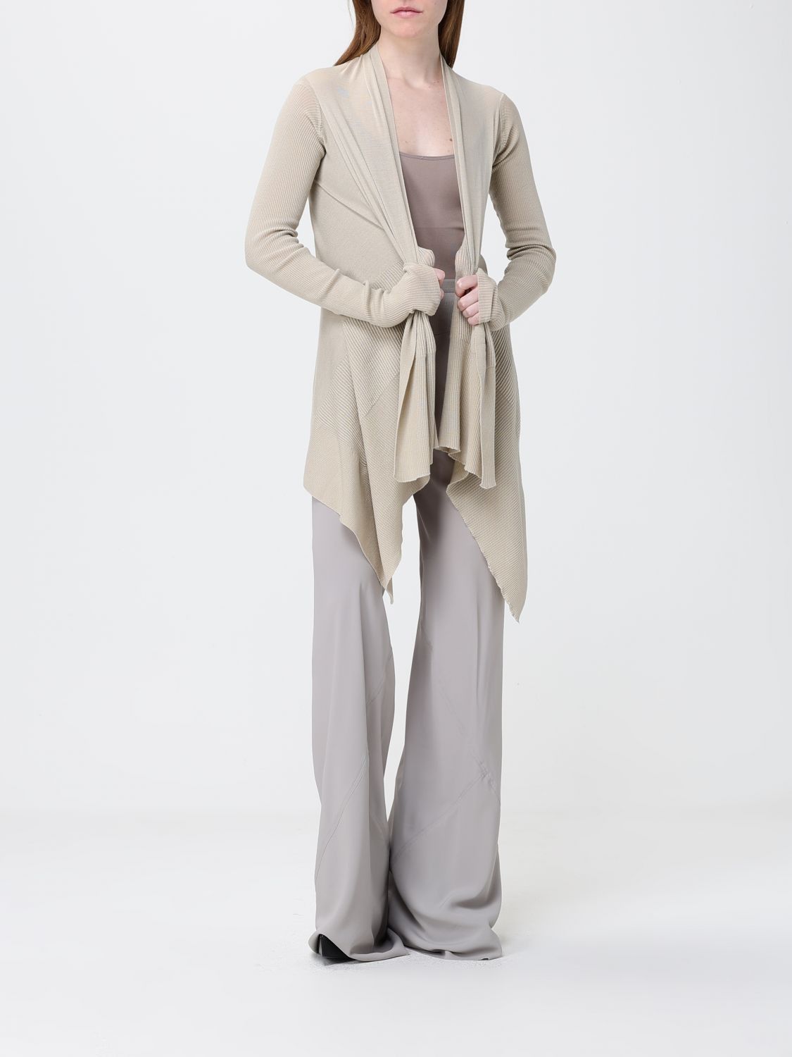 Rick Owens Rick Owens Sweater Woman Beige Size M / US 6-8 / IT 42-44 - 2 Thumbnail
