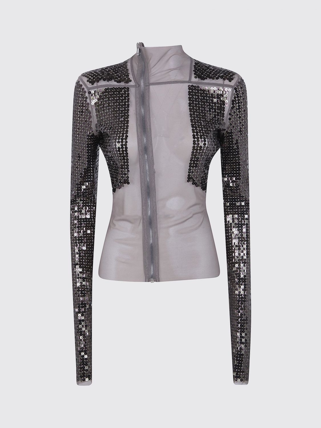 Rick Owens Rick Owens Jacket Woman Grey Size M / US 6-8 / IT 42-44 - 2 Thumbnail