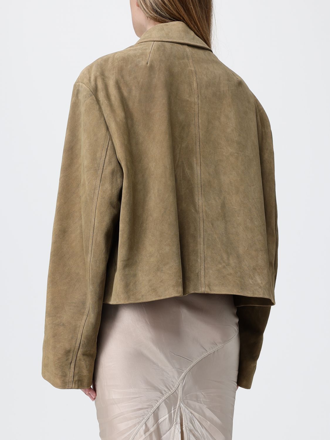 Rick Owens Rick Owens Jacket Woman Brown Size S / US 4 / IT 40 - 3 Thumbnail