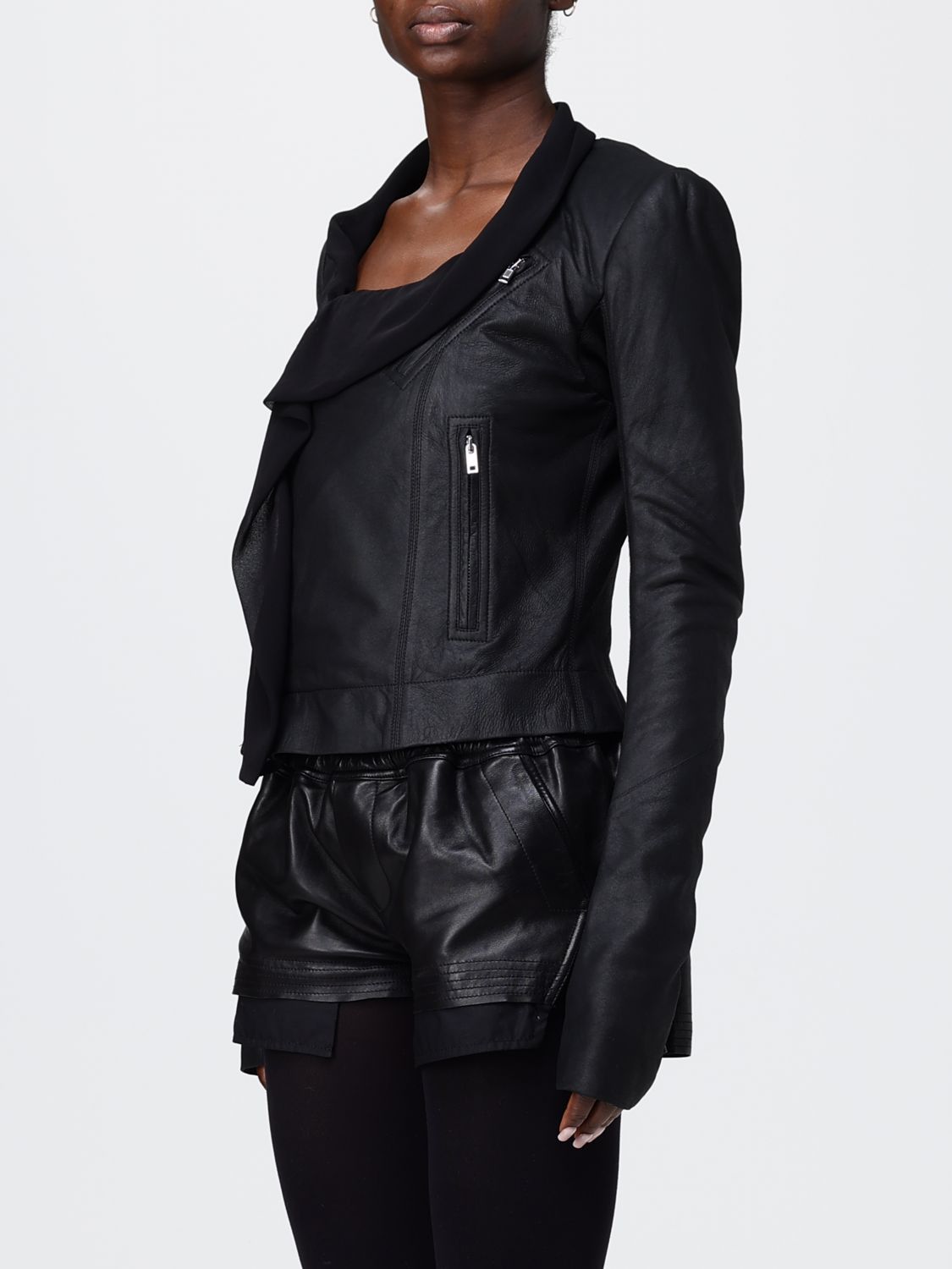 Rick Owens Rick Owens Jacket Woman Black Size M / US 6-8 / IT 42-44 - 4 Thumbnail