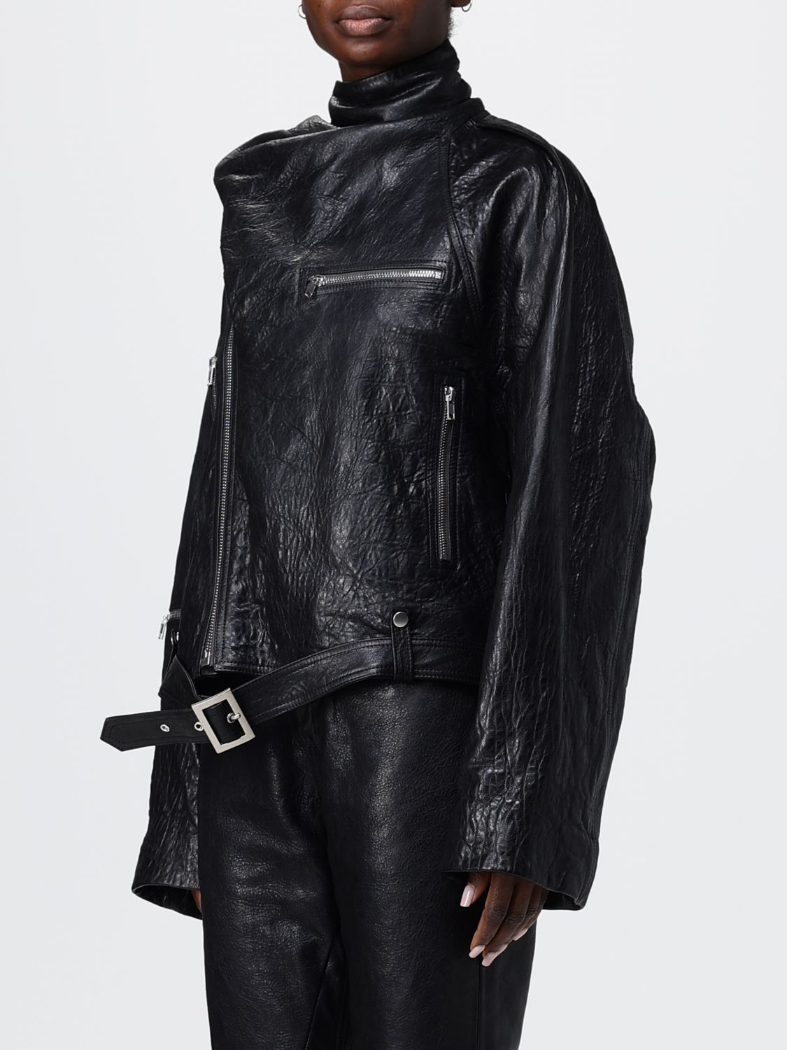 Rick Owens Rick Owens Jacket Woman Black Size M / US 6-8 / IT 42-44 - 4 Thumbnail