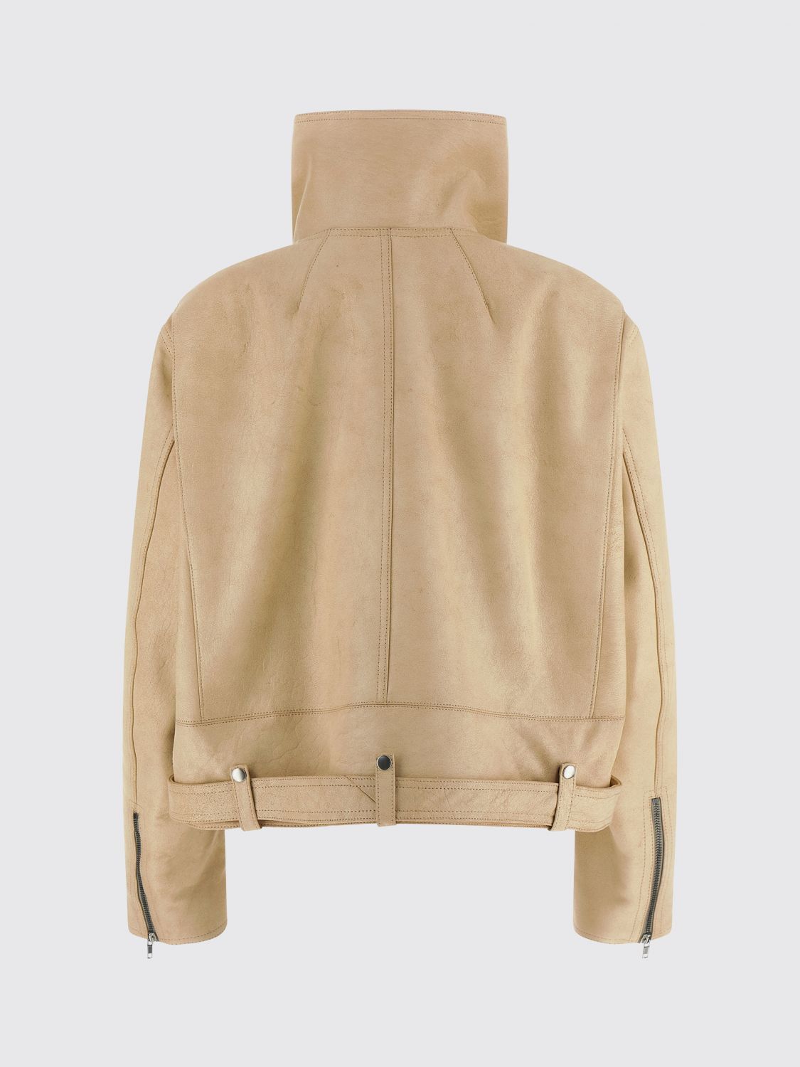 Rick Owens Rick Owens Jacket Woman Beige Size M / US 6-8 / IT 42-44 - 3 Thumbnail
