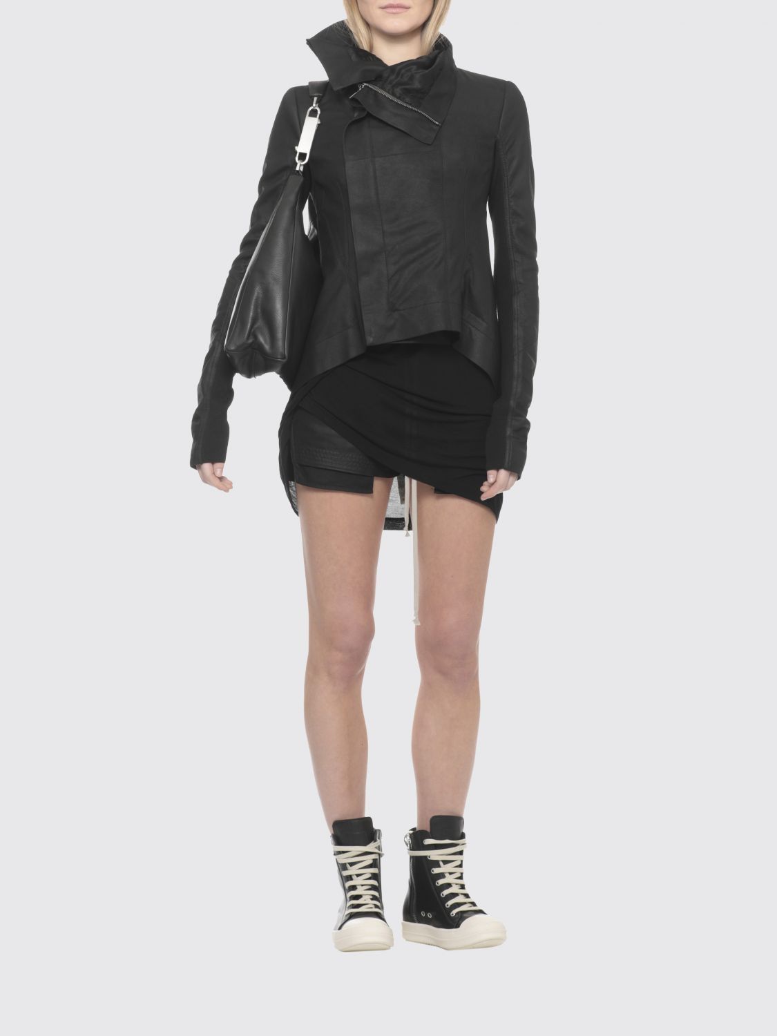 Rick Owens Rick Owens Jacket Woman Black Size M / US 6-8 / IT 42-44 - 2 Thumbnail