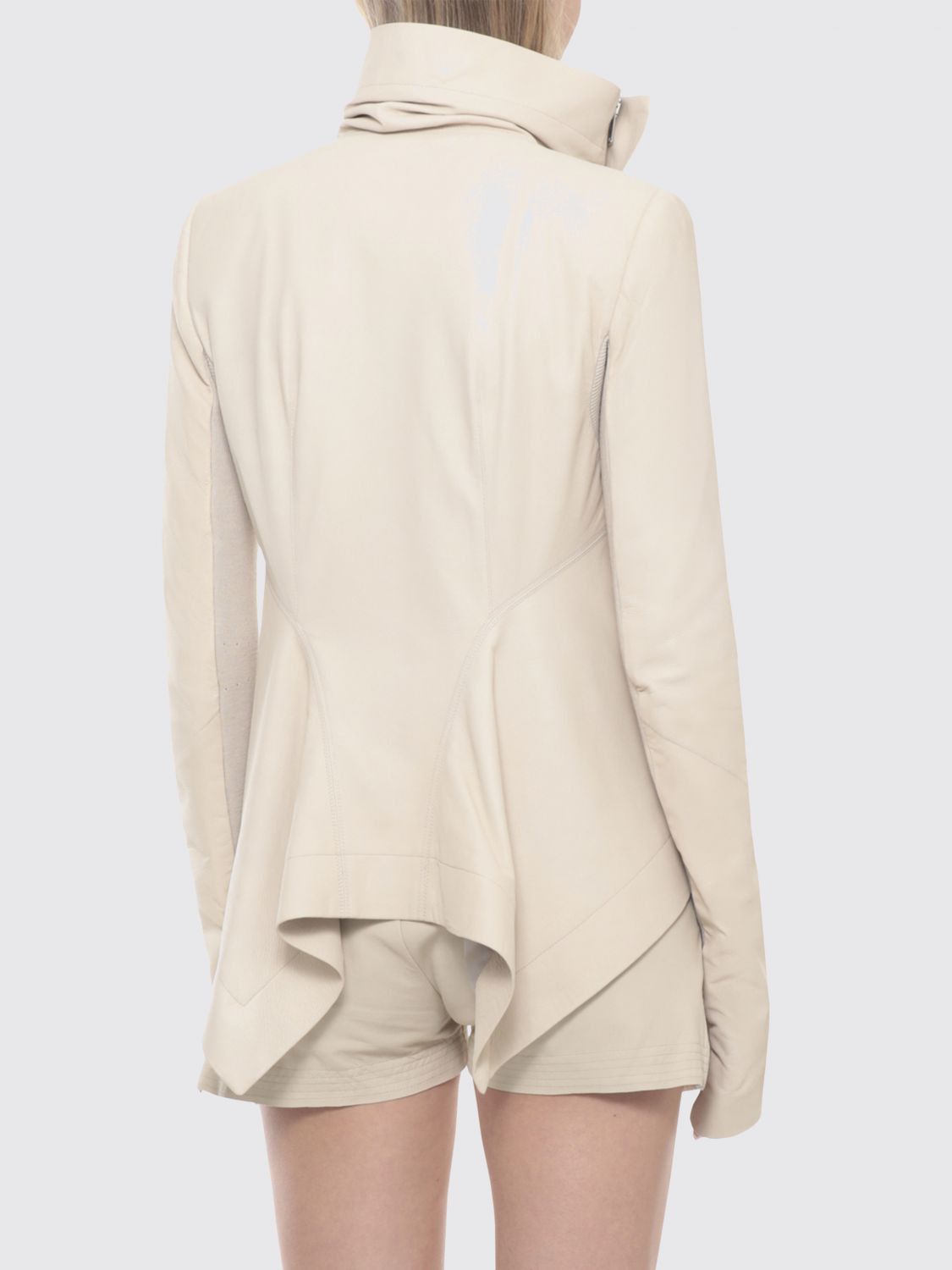 Rick Owens Rick Owens Jacket Woman Beige Size M / US 6-8 / IT 42-44 - 3 Thumbnail