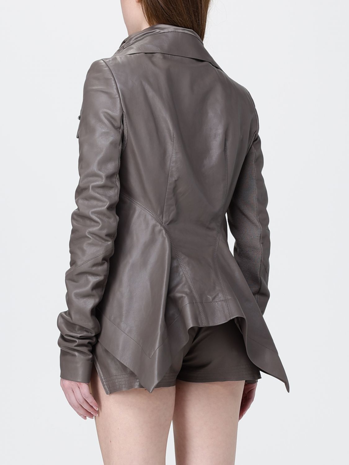 Rick Owens Rick Owens Jacket Woman Grey Size L / US 10 / IT 46 - 3 Thumbnail