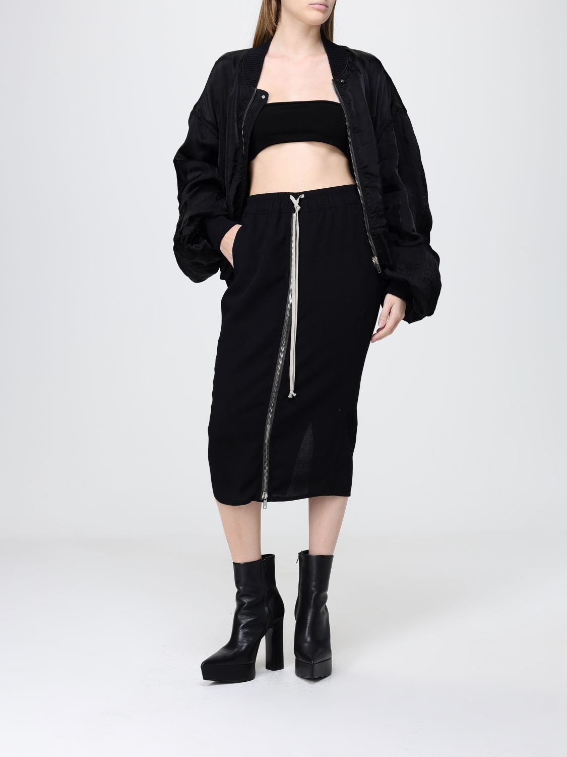 Rick Owens Rick Owens Jacket Woman Black Size M / US 6-8 / IT 42-44 - 2 Thumbnail