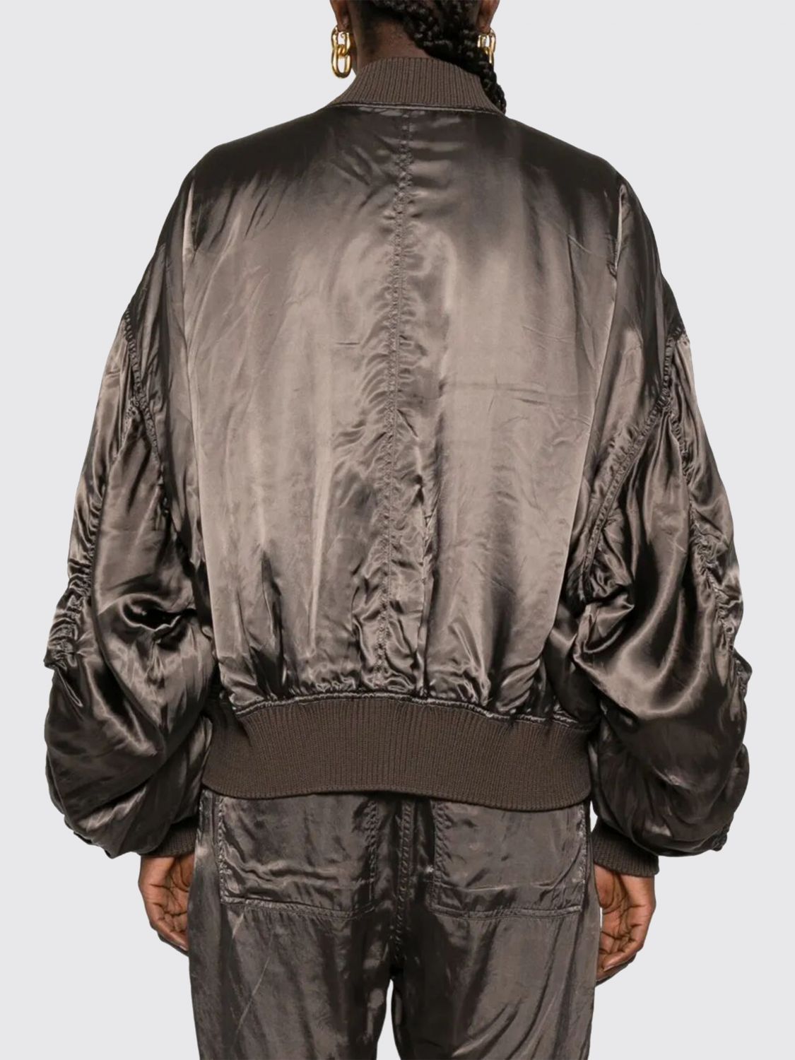 Rick Owens Rick Owens Jacket Woman Grey 1 Size S / US 4 / IT 40 - 3 Thumbnail