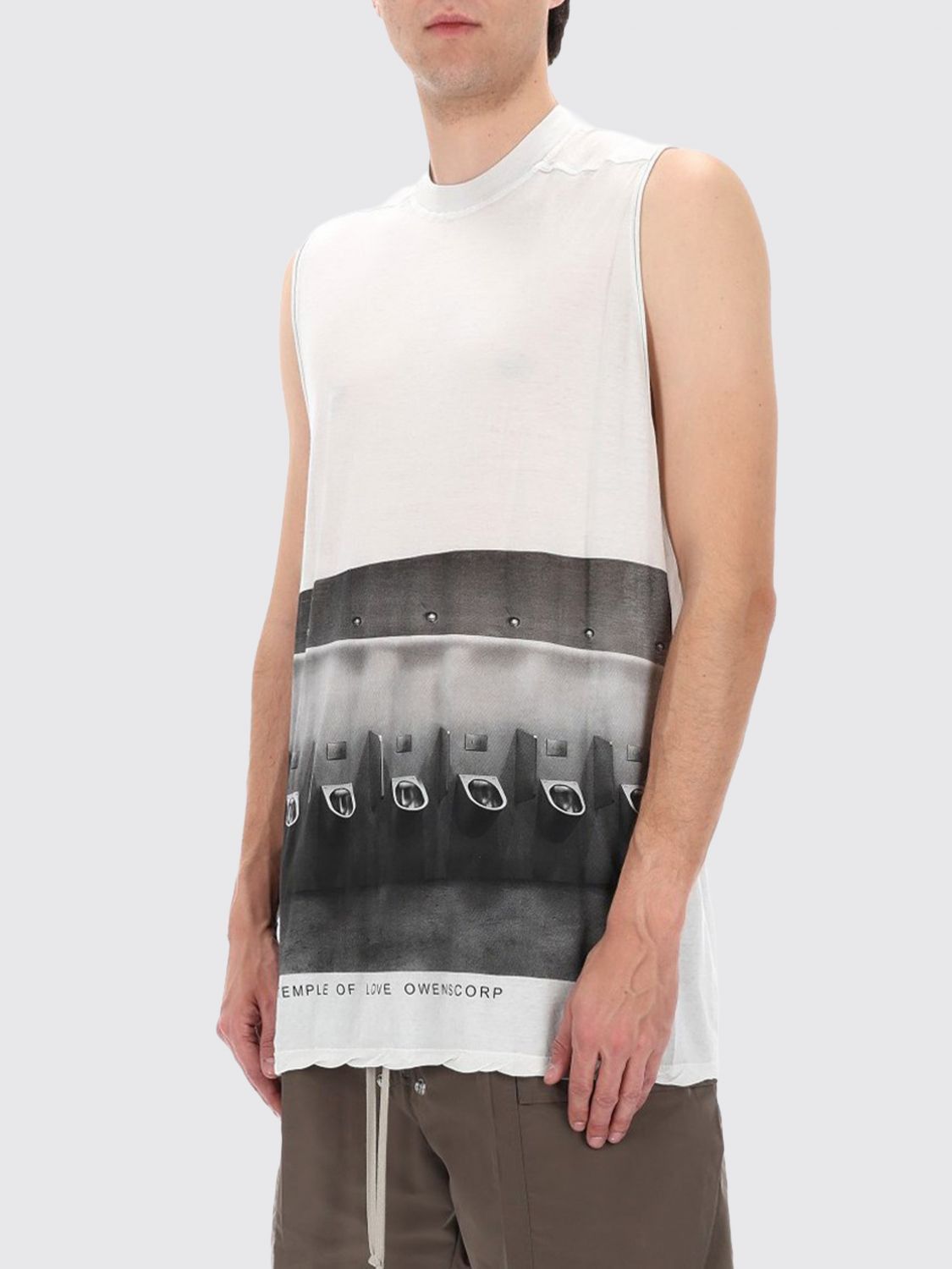 Rick Owens Rick Owens T-Shirt Men White Size US M / EU 48-50 / 2 - 3 Thumbnail