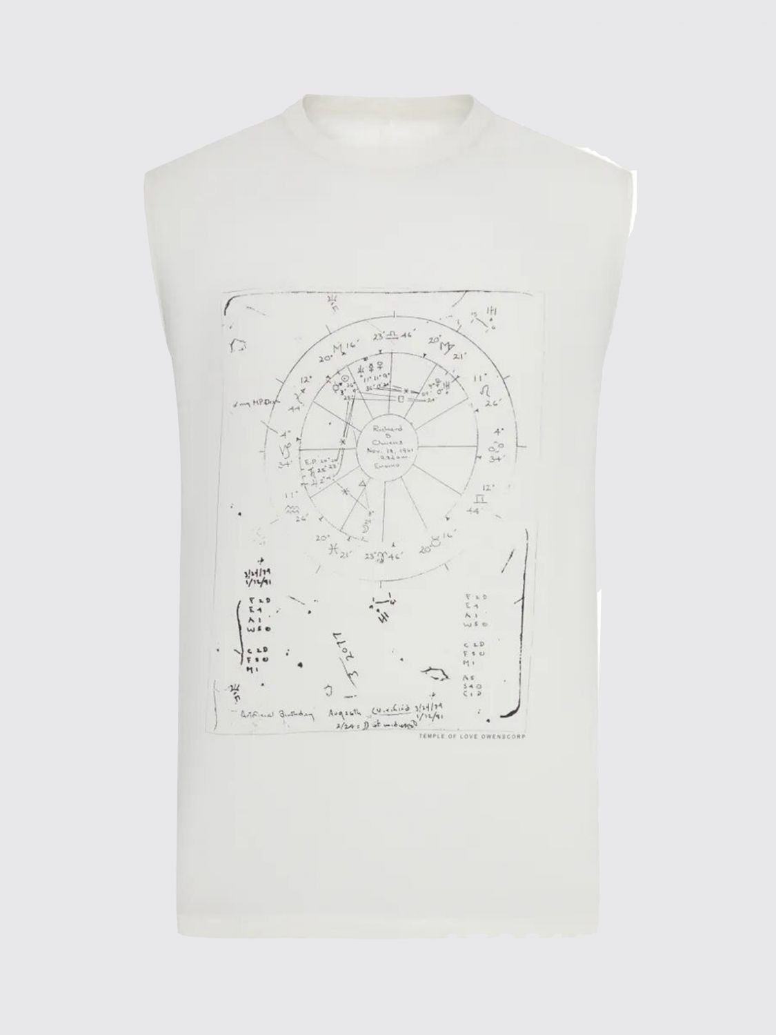 Rick Owens Rick Owens T-Shirt Men White Size US XS / EU 42 / 0 - 2 Thumbnail