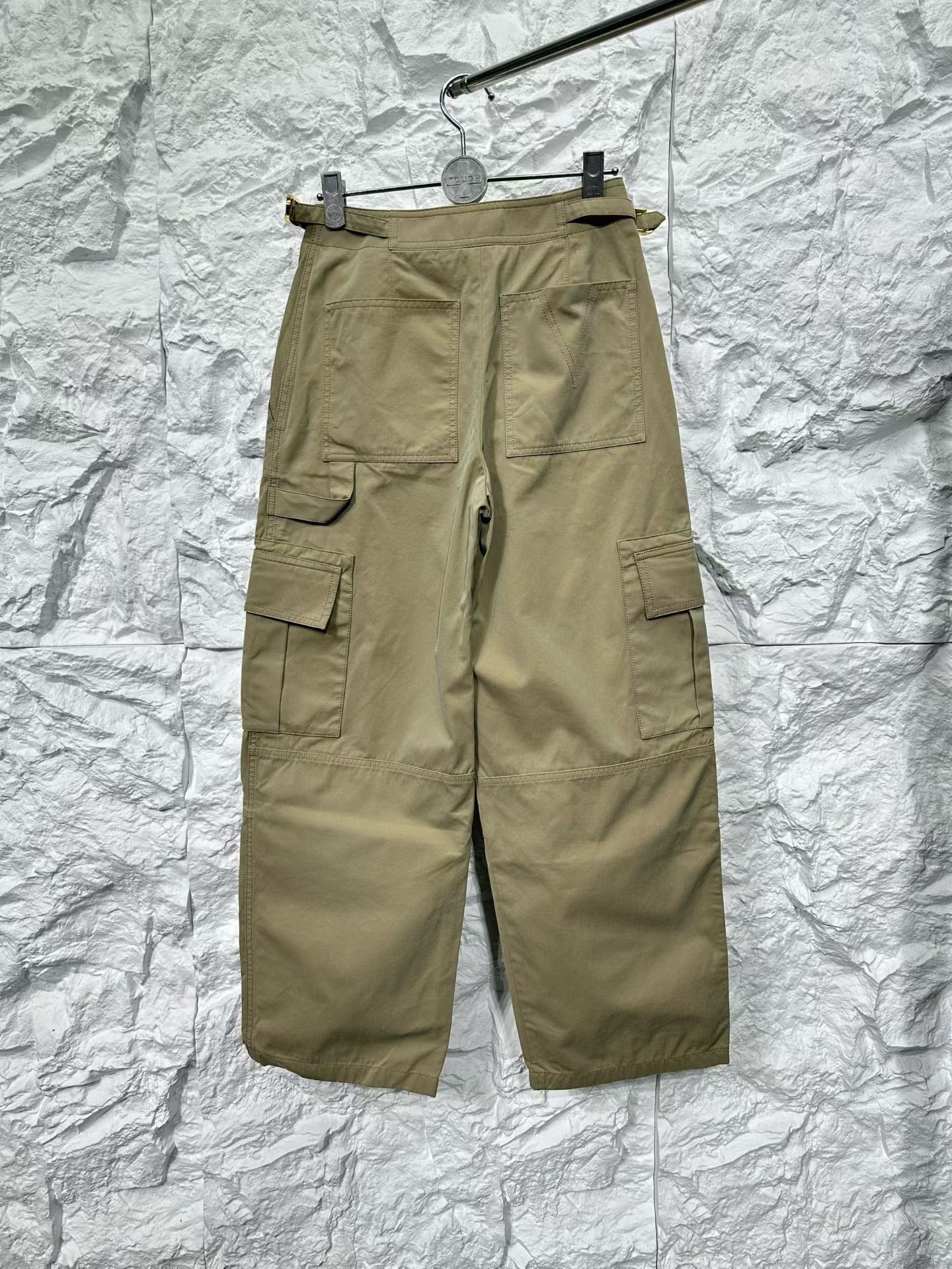 Louis Vuitton Louis Vuitton Khaki Buckle Cargo Pants 34 Size 25" / US 0 / IT 36 - 3 Thumbnail