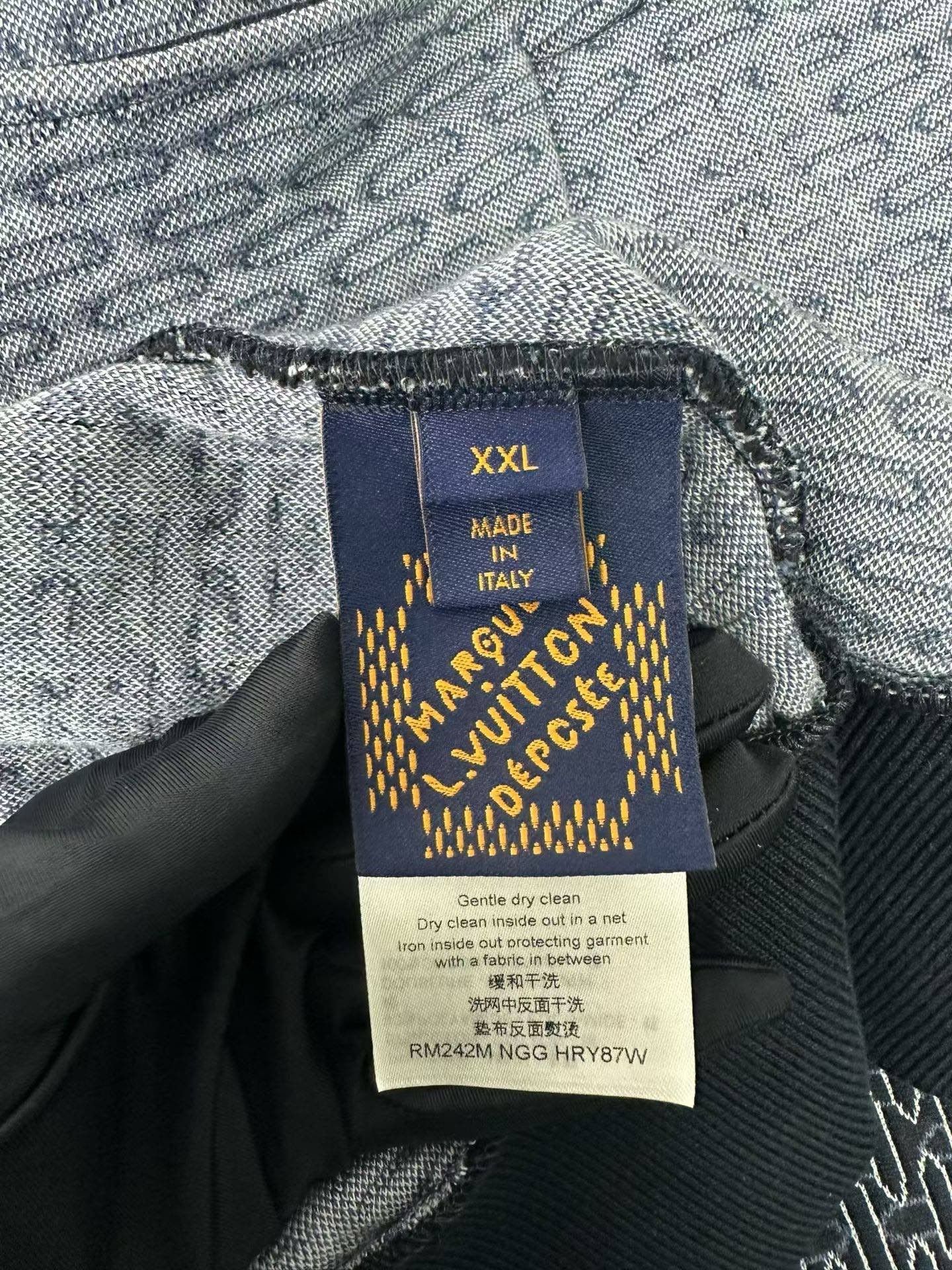 Louis Vuitton Louis Vuitton Checkered Logo Bomber Jacket XXL Size US XXL / EU 58 / 5 - 5 Thumbnail