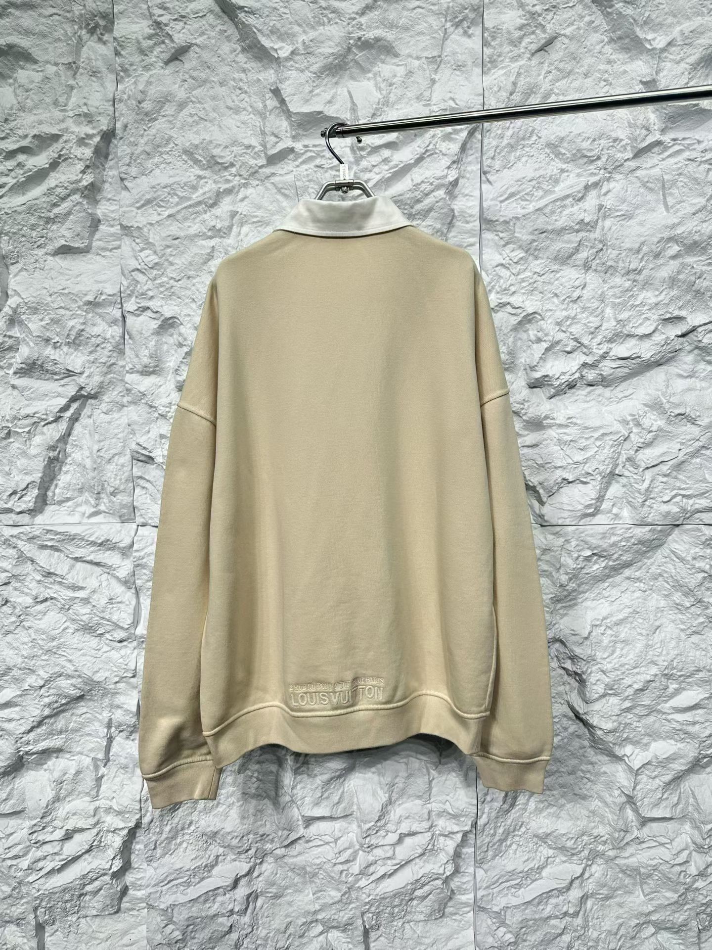 Louis Vuitton Louis Vuitton Embroidered Half-Zip Sweatshirt XXL Size US XXL / EU 58 / 5 - 3 Thumbnail