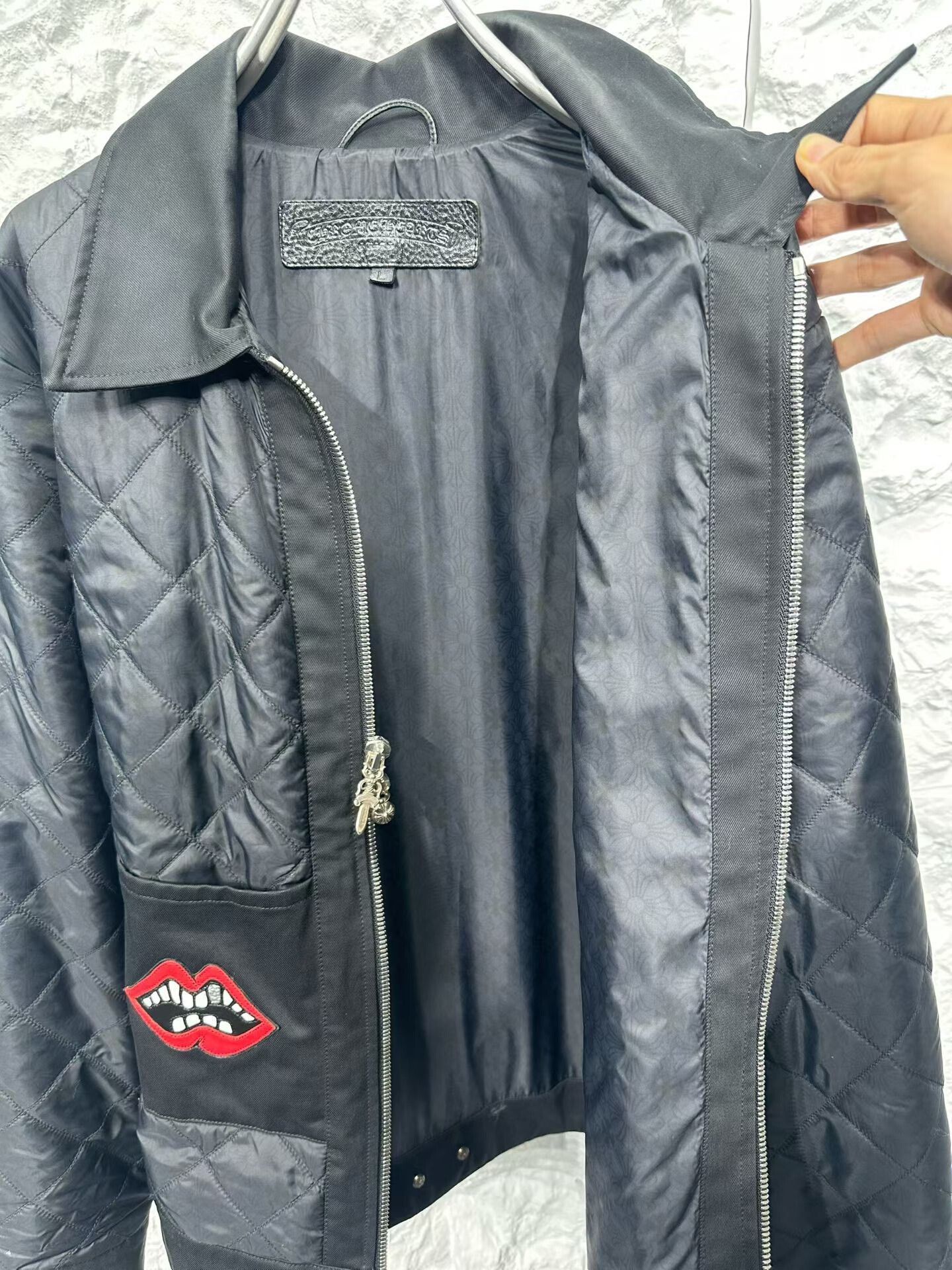 Chrome Hearts Chrome Hearts x Matty Boy Quilted Lip Jacket US L Size US L / EU 52-54 / 3 - 6 Thumbnail