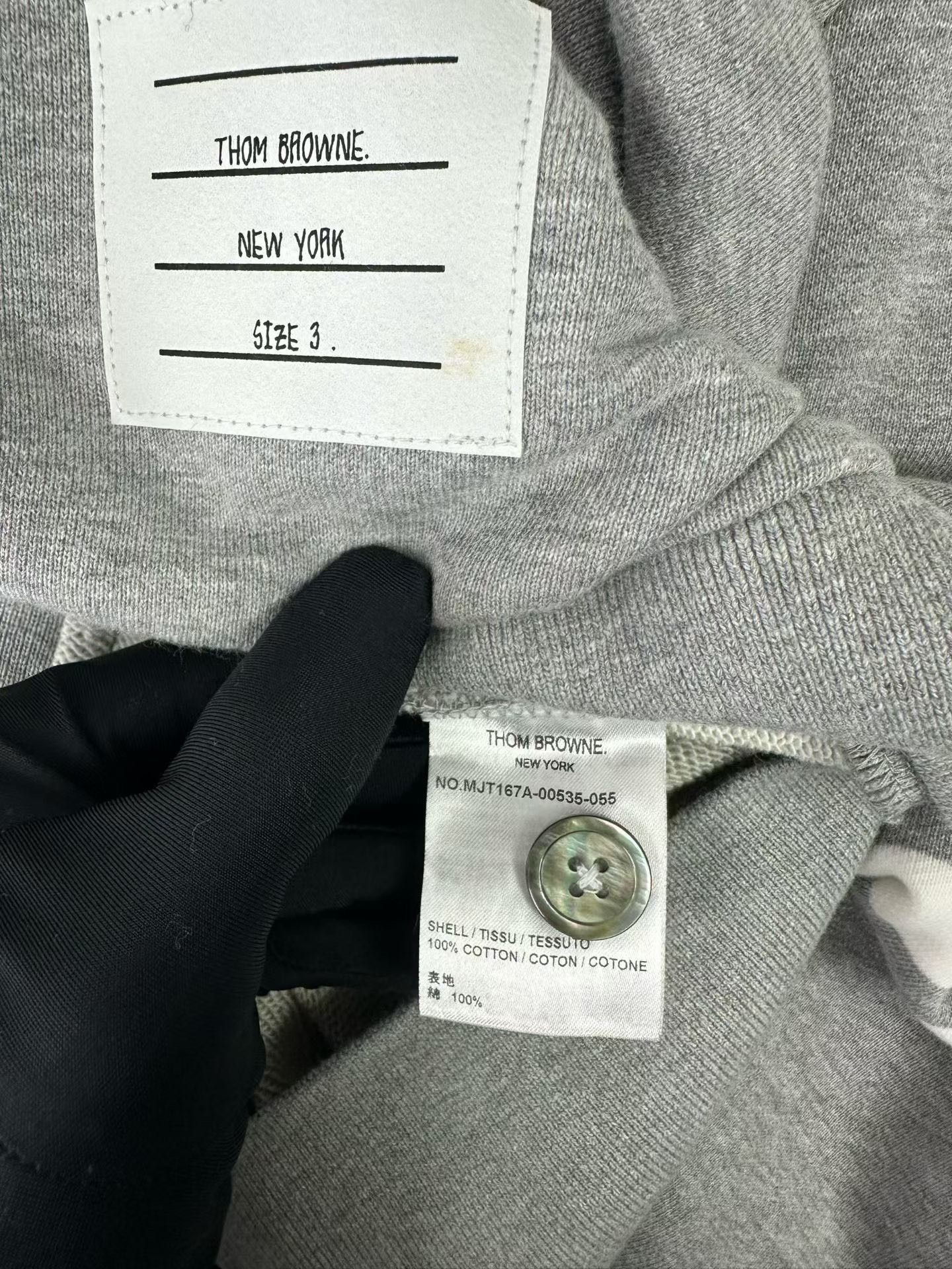 Thom Browne Thom Browne Waffle Knit 4-Bar Cardigan Size 3 Size US L / EU 52-54 / 3 - 6 Thumbnail