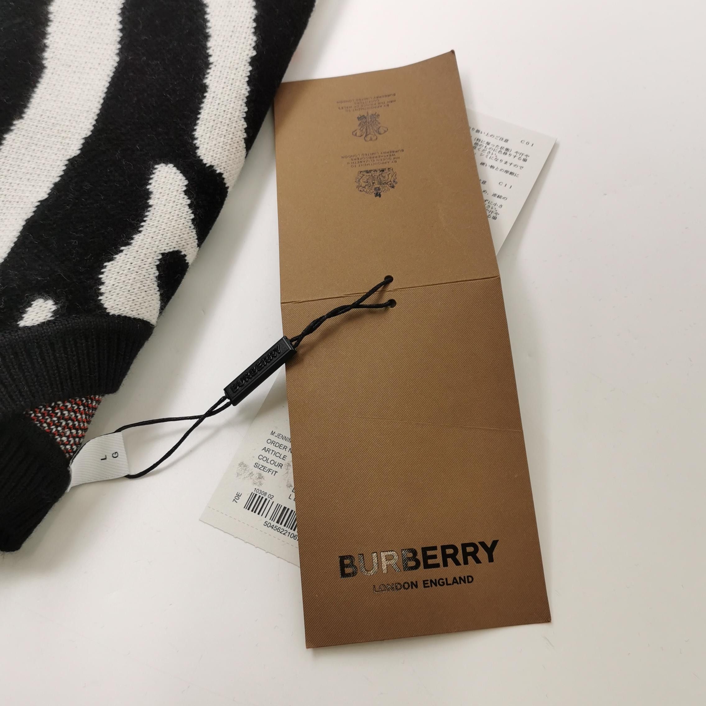 Burberry Burberry Men l Sweaters Knitwear Size US L / EU 52-54 / 3 - 4 Thumbnail