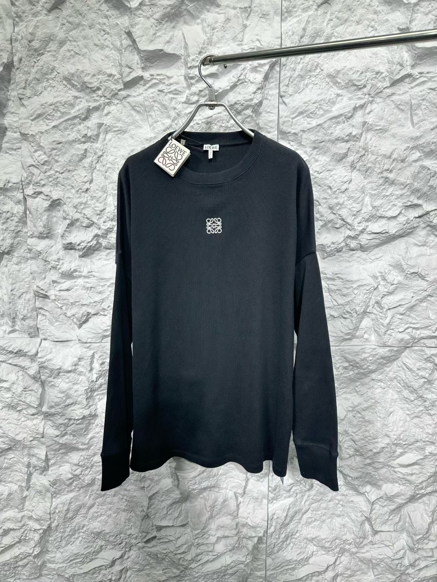 Loewe Loewe Waffle Knit Embroidered Logo Shirt Size S Size US S / EU 44-46 / 1 - 2 Thumbnail