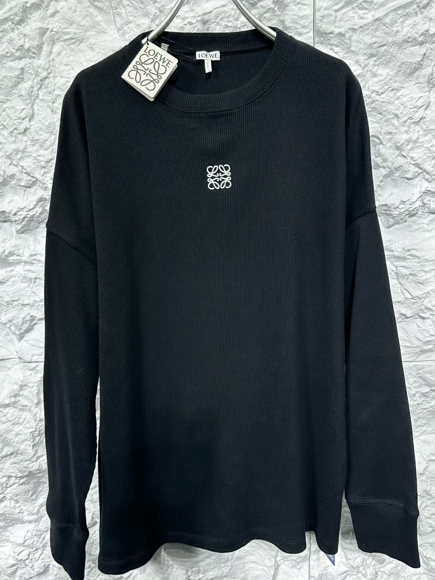 Loewe Loewe Waffle Knit Embroidered Logo Shirt Size S Size US S / EU 44-46 / 1 - 4 Thumbnail