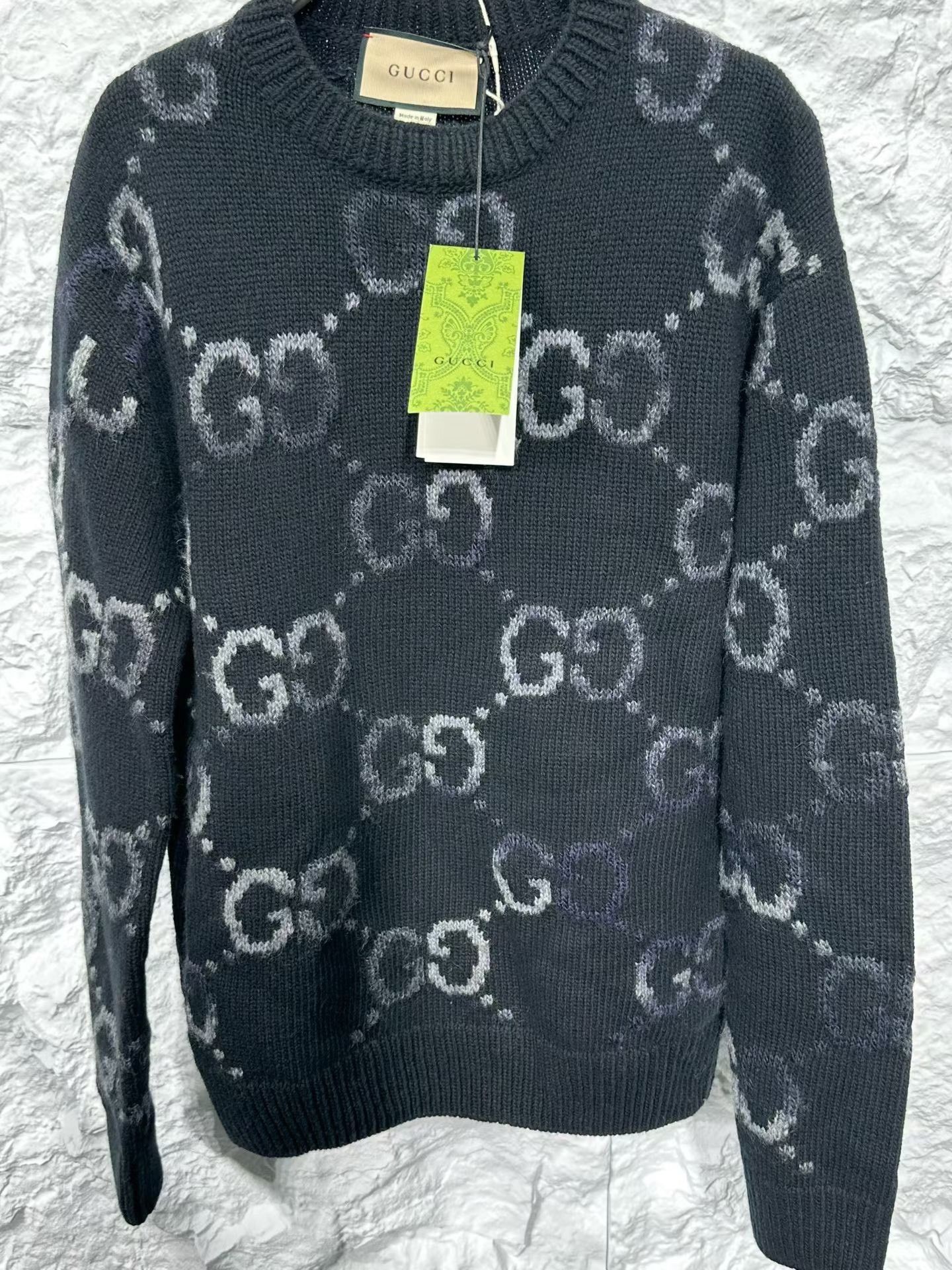 Gucci Gucci Monogram Double G Knit Sweater Size M Size US M / EU 48-50 / 2 - 4 Thumbnail
