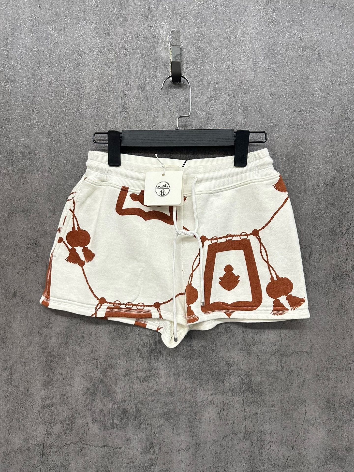 Hermes Hermes Lantern Print Drawstring Shorts Size 34 Size 25" / US 0 / IT 36 - 2 Thumbnail