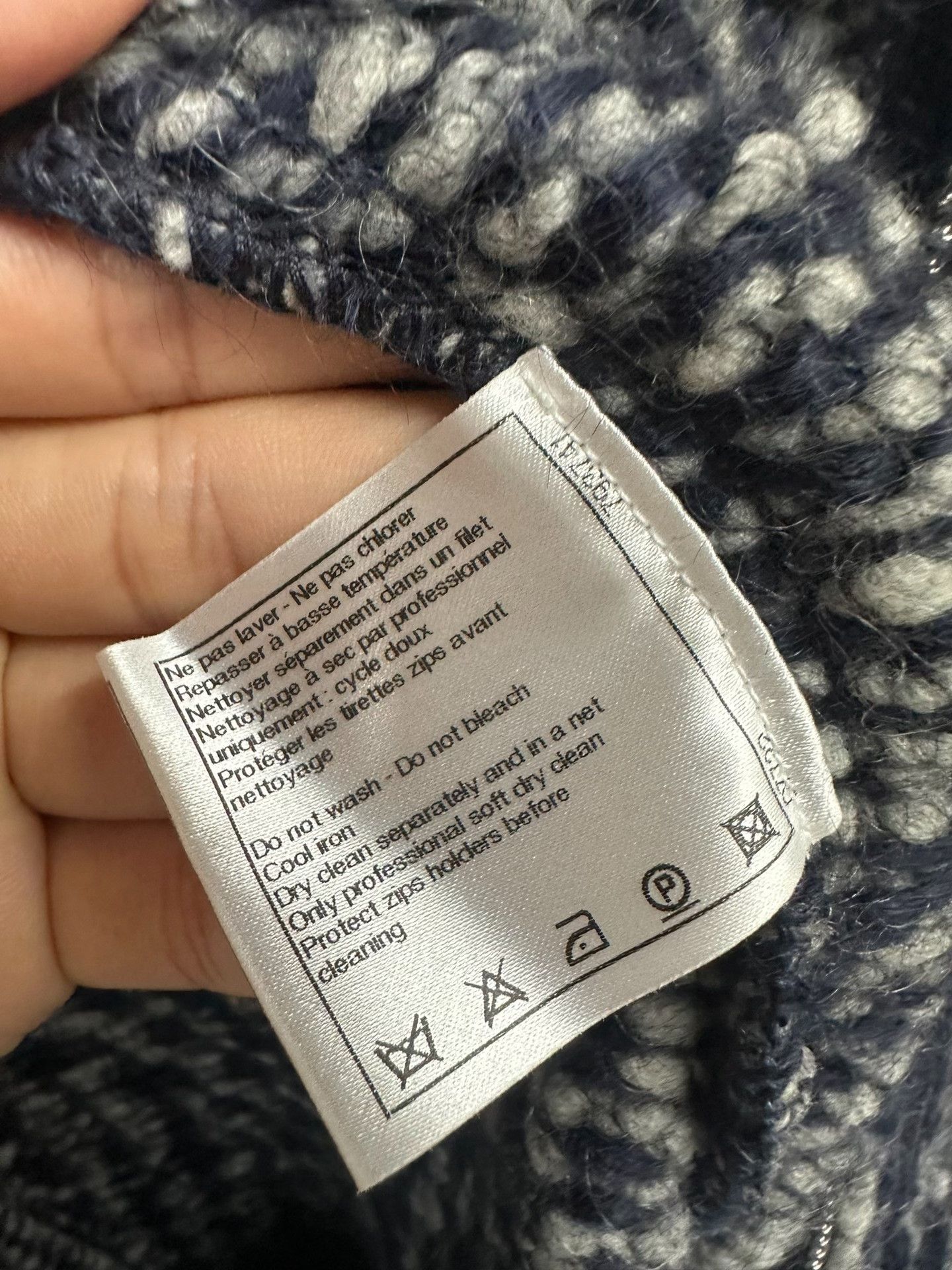 Chanel Chanel Geometric Zip Knit Cardigan 36 Size XS / US 0-2 / IT 36-38 - 4 Thumbnail