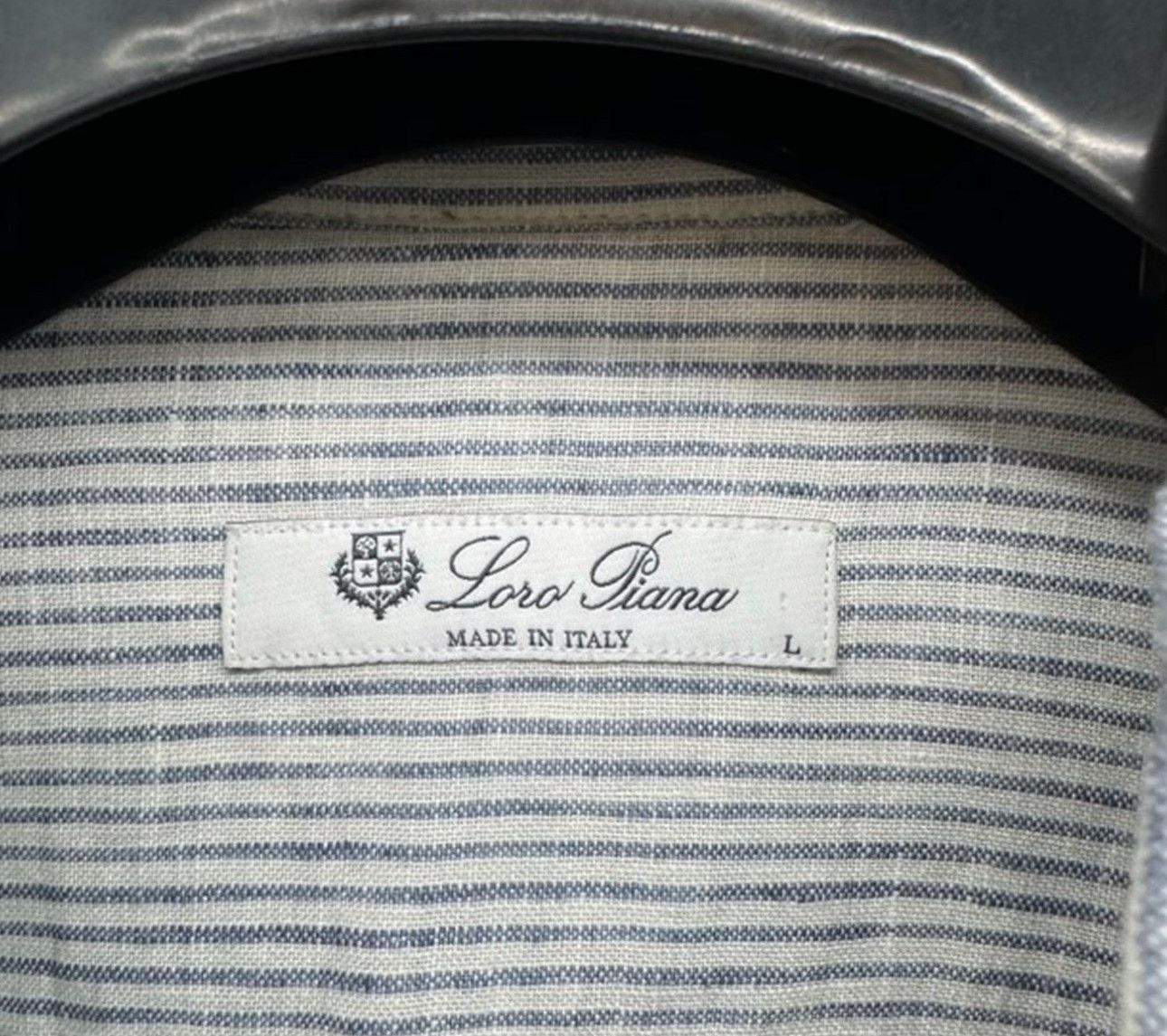 Loro Piana Loro Piana Striped Linen Shirt Size L Size US L / EU 52-54 / 3 - 4 Thumbnail