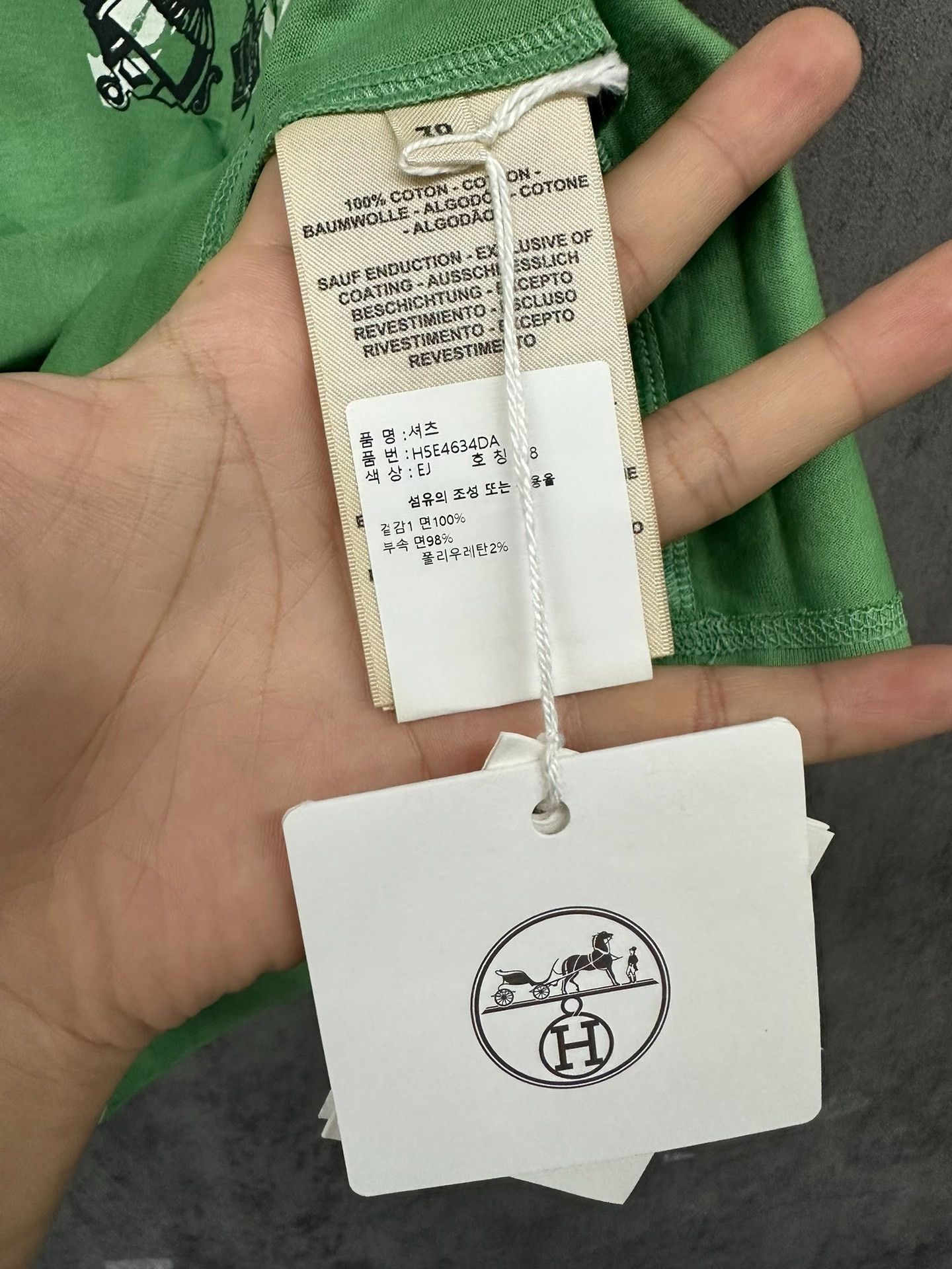 Hermes Hermes Graphic Key Print T-Shirt Size 38 Size S / US 4 / IT 40 - 4 Thumbnail