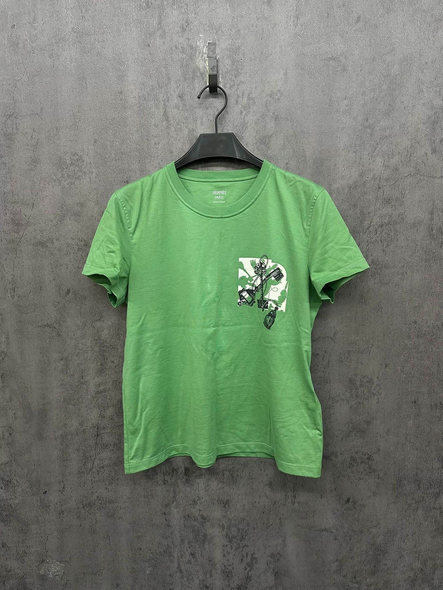 Hermes Hermes Graphic Key Print T-Shirt Size 38 Size S / US 4 / IT 40 - 2 Thumbnail