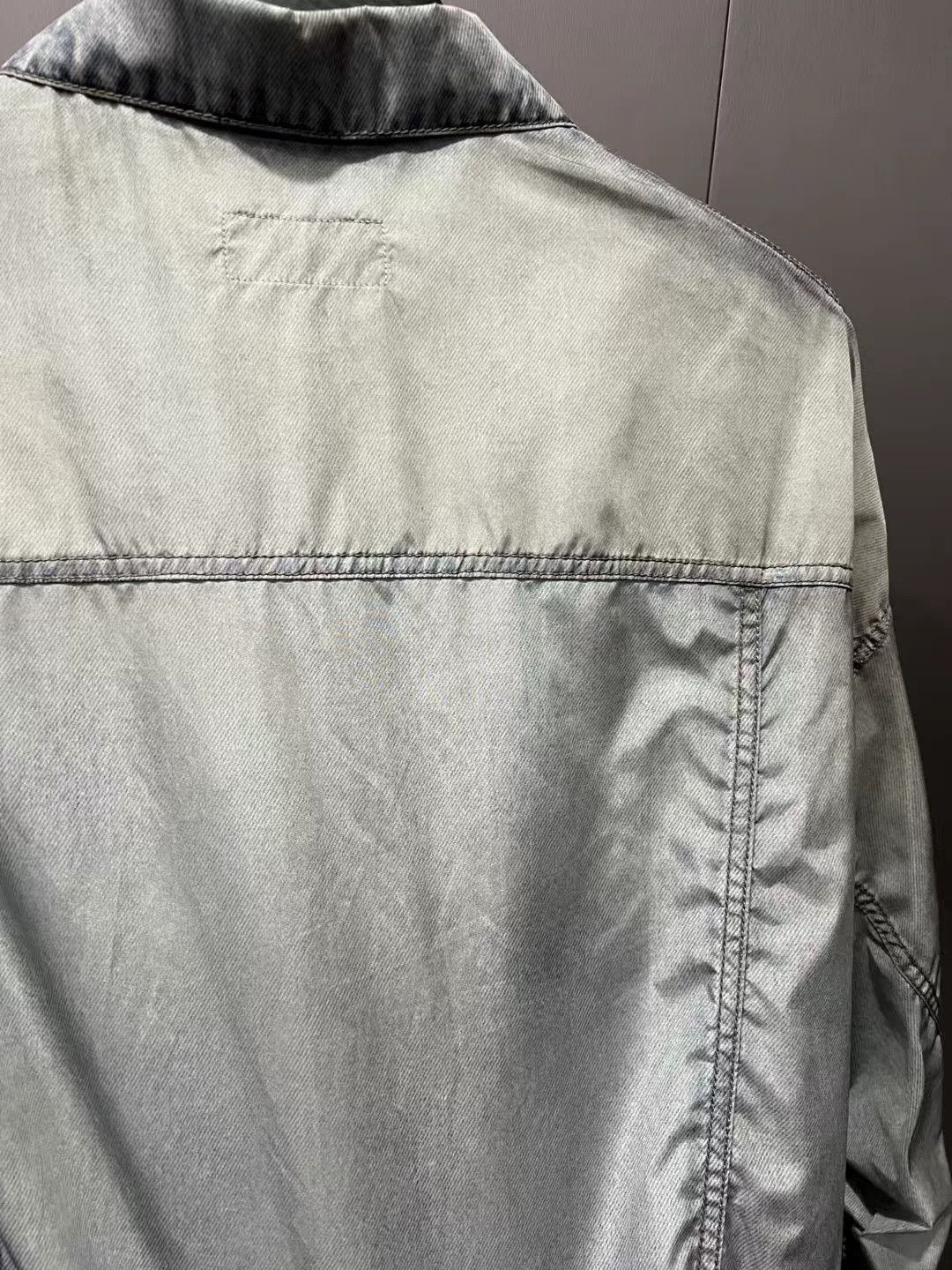 Balenciaga Balenciaga Digital Denim Print Jacket Size 2 Size US M / EU 48-50 / 2 - 4 Thumbnail