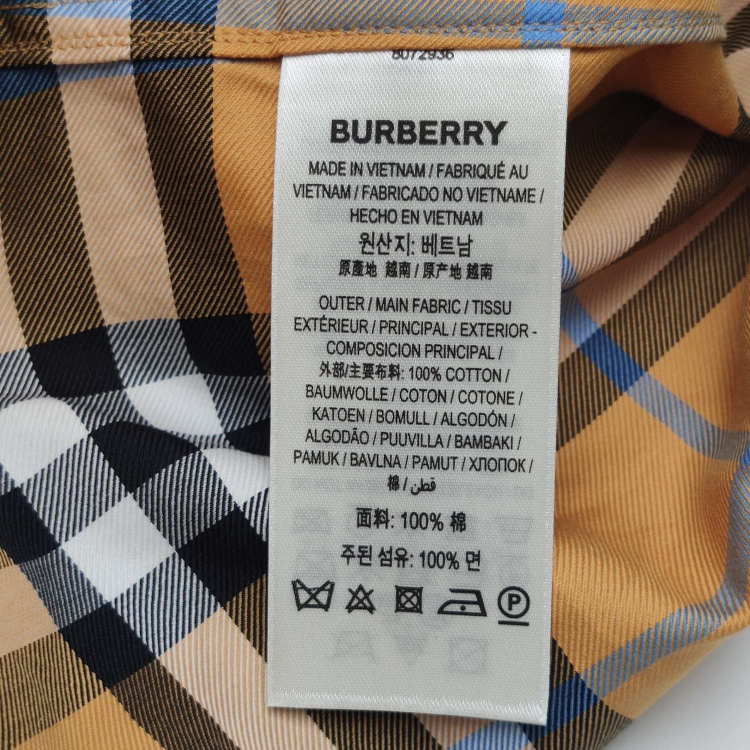 Burberry Burberry Men s Button Ups Size US S / EU 44-46 / 1 - 8 Thumbnail