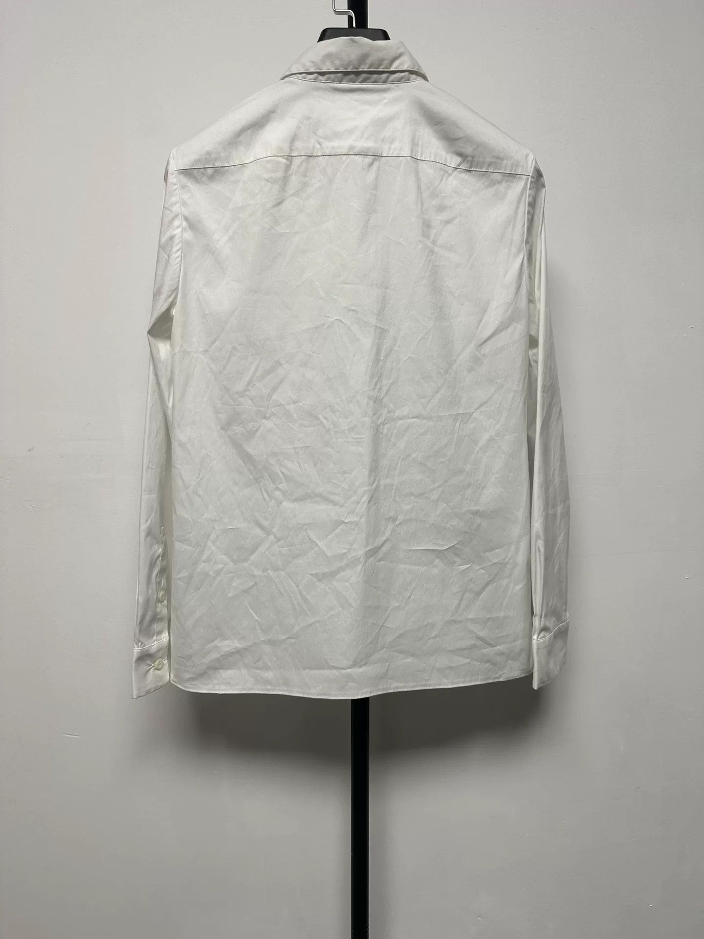 Prada Prada Stretch Poplin Button Up Shirt IT 36 Size XS / US 0-2 / IT 36-38 - 3 Thumbnail