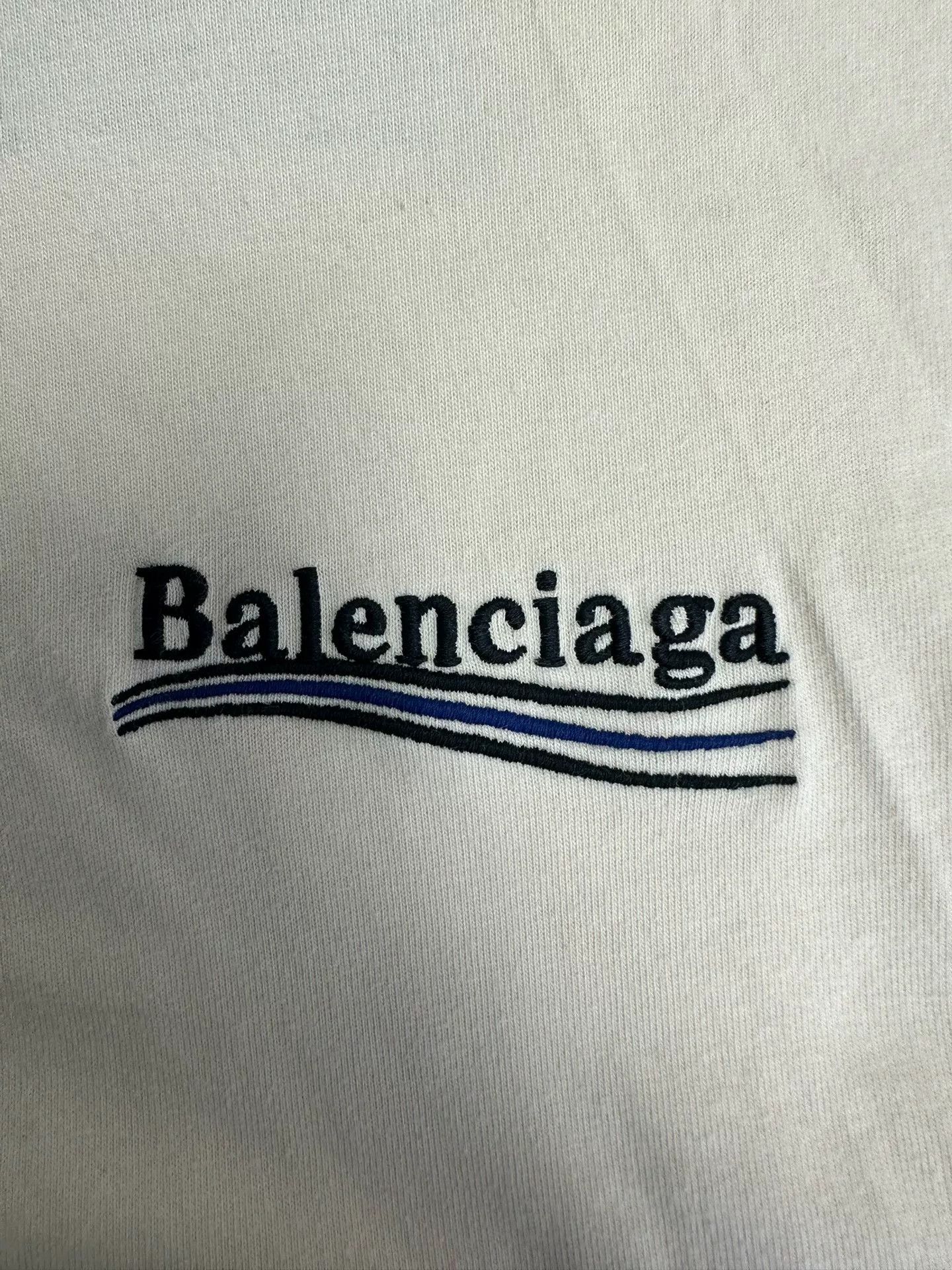 Balenciaga Balenciaga Layered Trompe L'oeil Long Sleeve T-Shirt US M Size US M / EU 48-50 / 2 - 4 Thumbnail