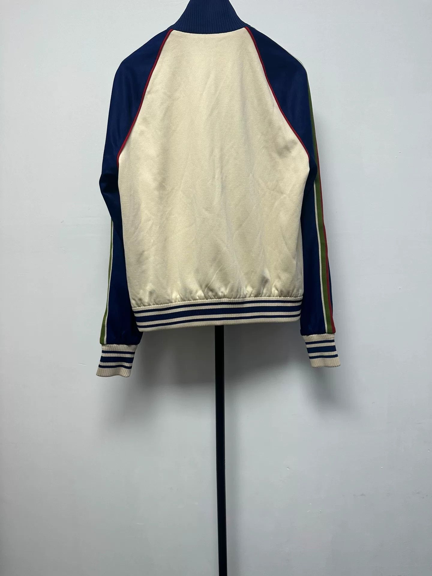 Gucci Gucci GG Patch Colorblock Zip Jersey Jacket XS Size US XS / EU 42 / 0 - 3 Thumbnail