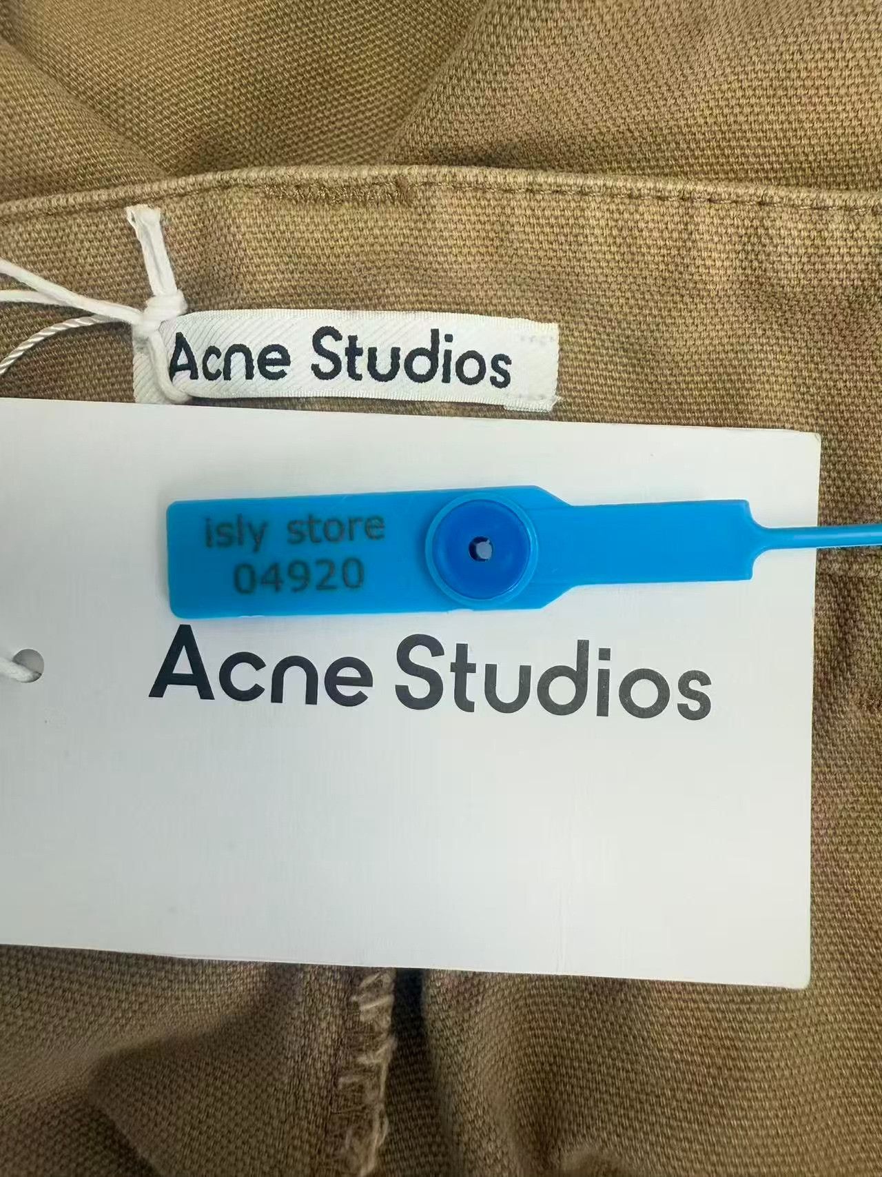 Acne Studios Acne Studios Khaki Cotton Cargo Pants 30 Size 30" / US 8 / IT 44 - 6 Thumbnail