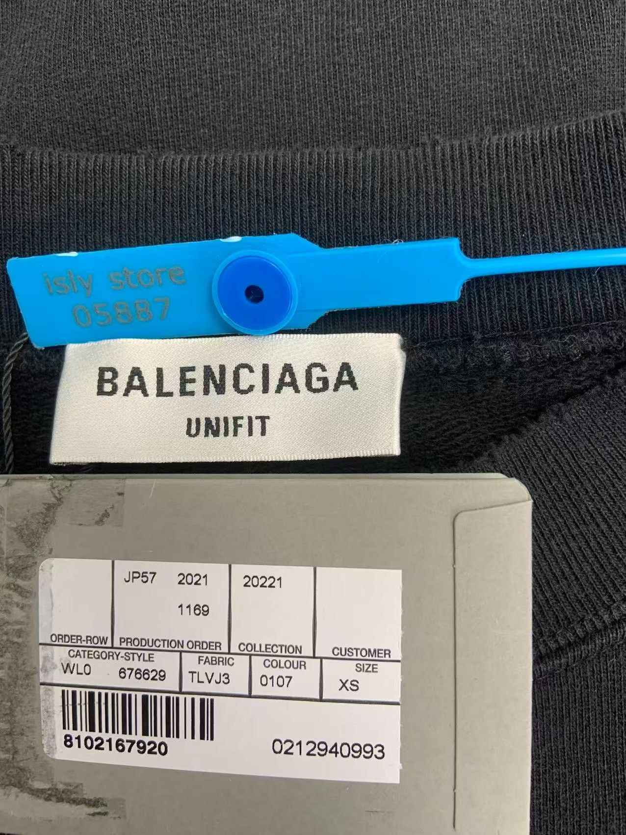 Balenciaga Balenciaga Distressed Arch Logo Sweatshirt XS Size US XS / EU 42 / 0 - 5 Thumbnail
