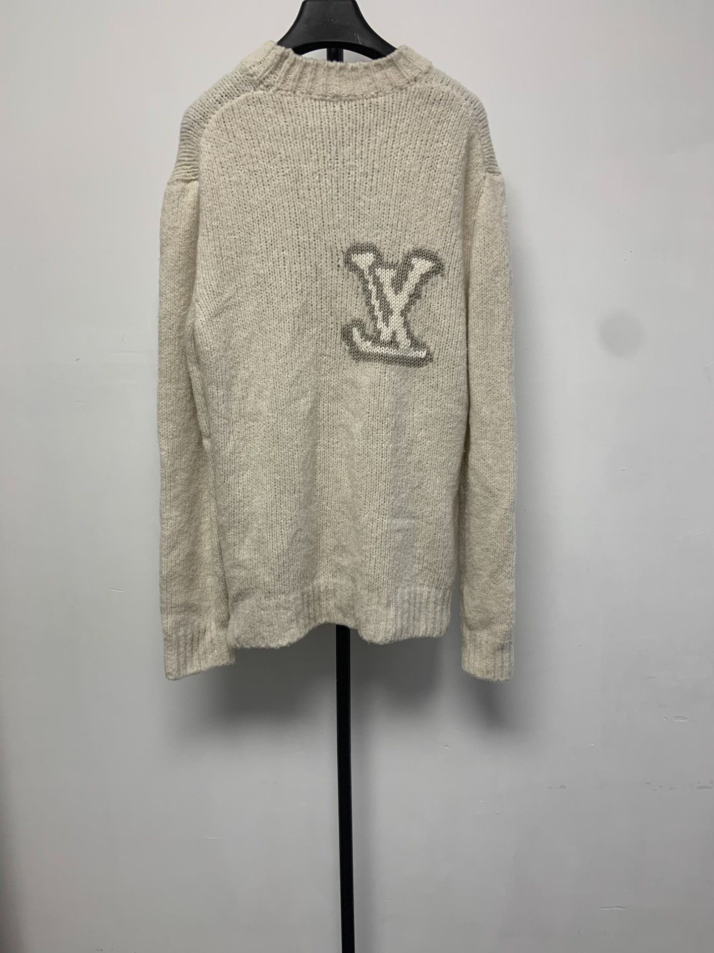 Louis Vuitton Louis Vuitton LV Intarsia Crewneck Sweater Size M Size US M / EU 48-50 / 2 - 3 Thumbnail