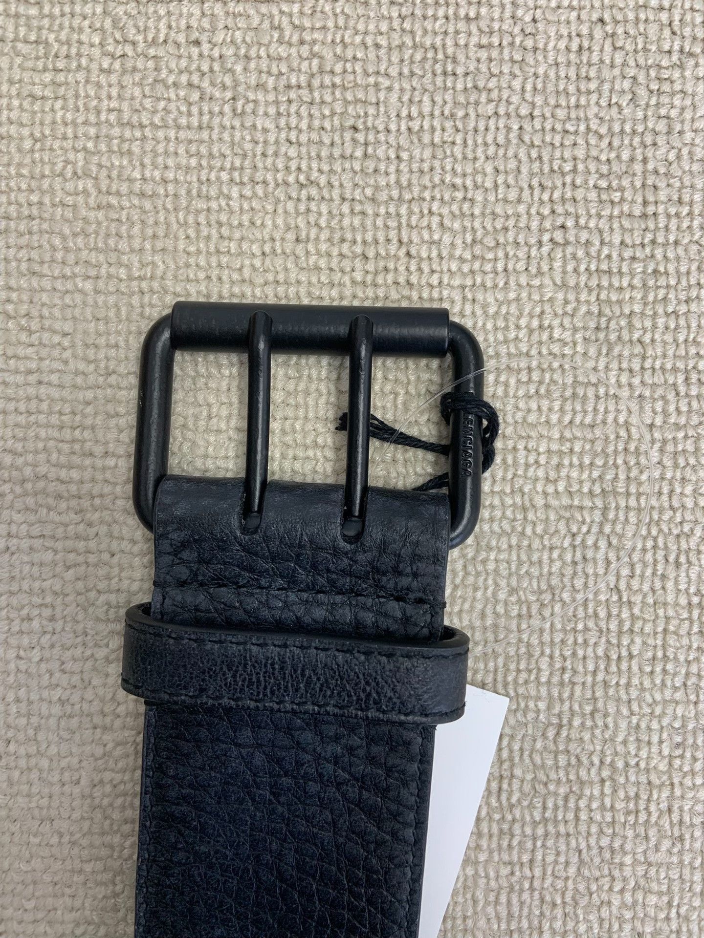 Balenciaga Balenciaga Grained Leather Buckle Belt 34 Size 34 - 4 Thumbnail