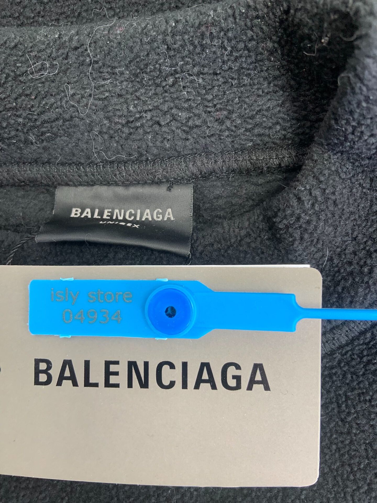 Balenciaga Balenciaga Logo Fleece Sweatshirt XS Size US XS / EU 42 / 0 - 5 Thumbnail