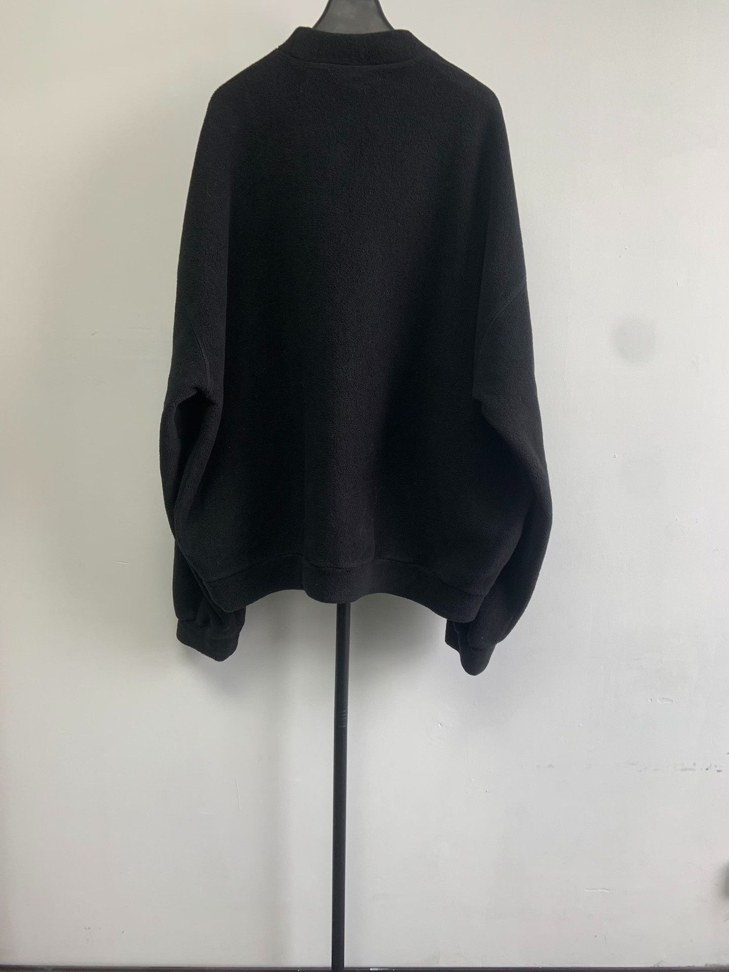 Balenciaga Balenciaga Logo Fleece Sweatshirt XS Size US XS / EU 42 / 0 - 3 Thumbnail
