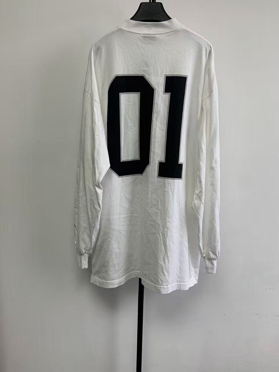 Balenciaga Balenciaga 01 Graphic Logo Long Sleeve T-Shirt Size 1 Size US S / EU 44-46 / 1 - 3 Thumbnail